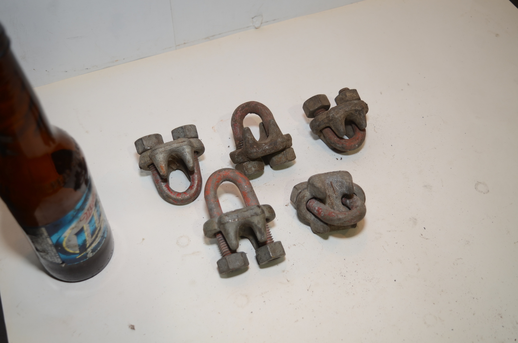 LOT of 5 CROSBY GENUINE WIRE ROPE CLIP 1/2
