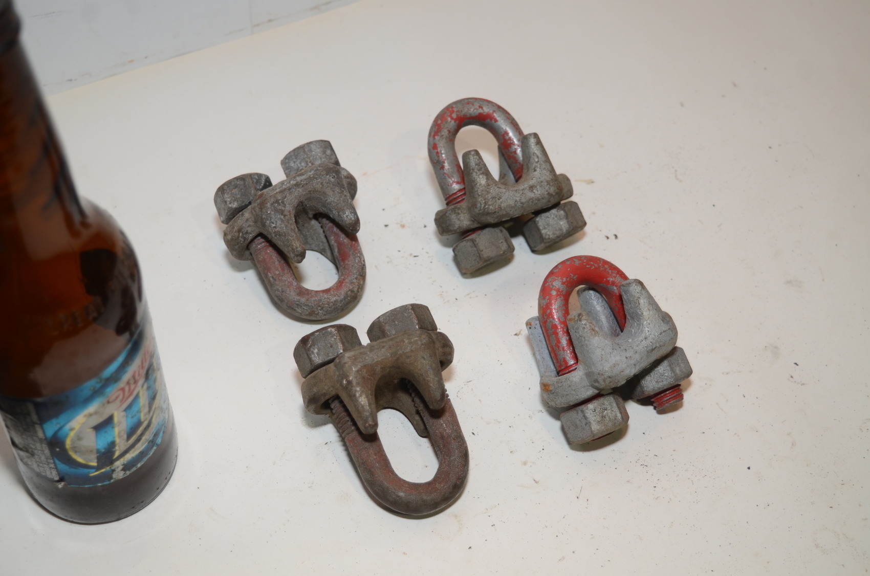 LOT of 4 CROSBY GENUINE WIRE ROPE CLIP 5/8