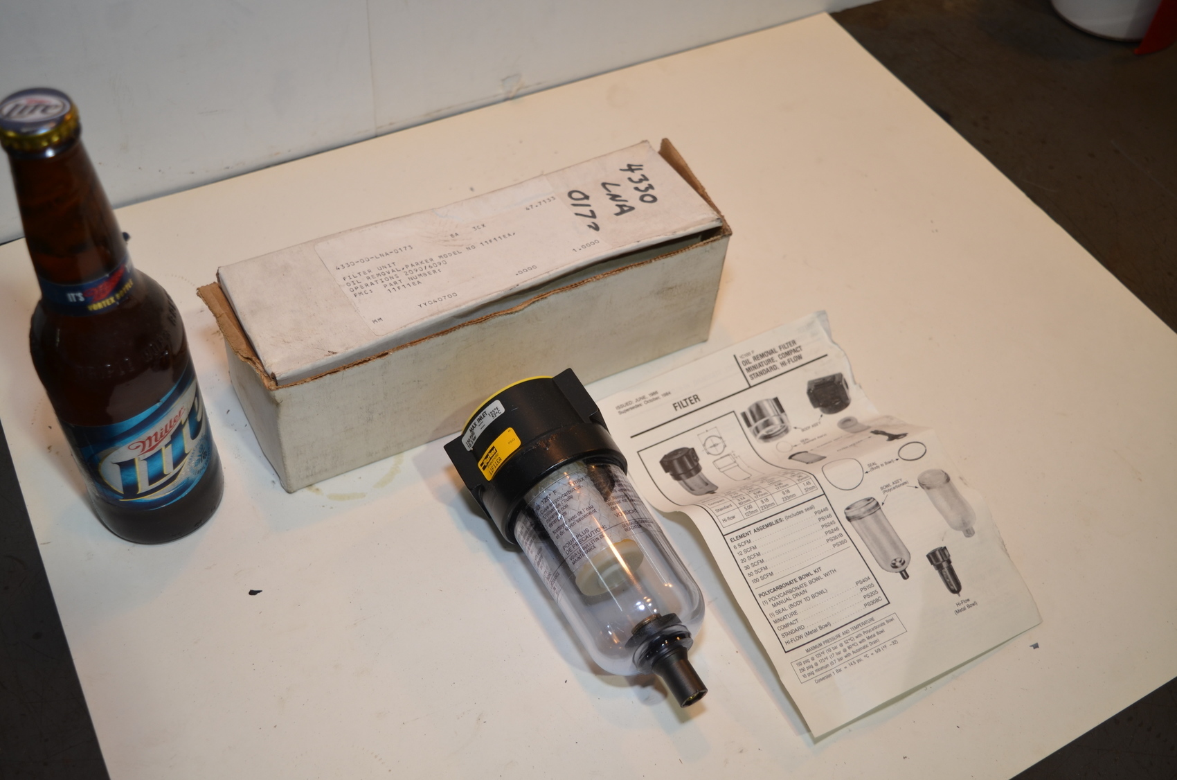 NEW!PARKER PNEUMATIC FILTER 11F11EA