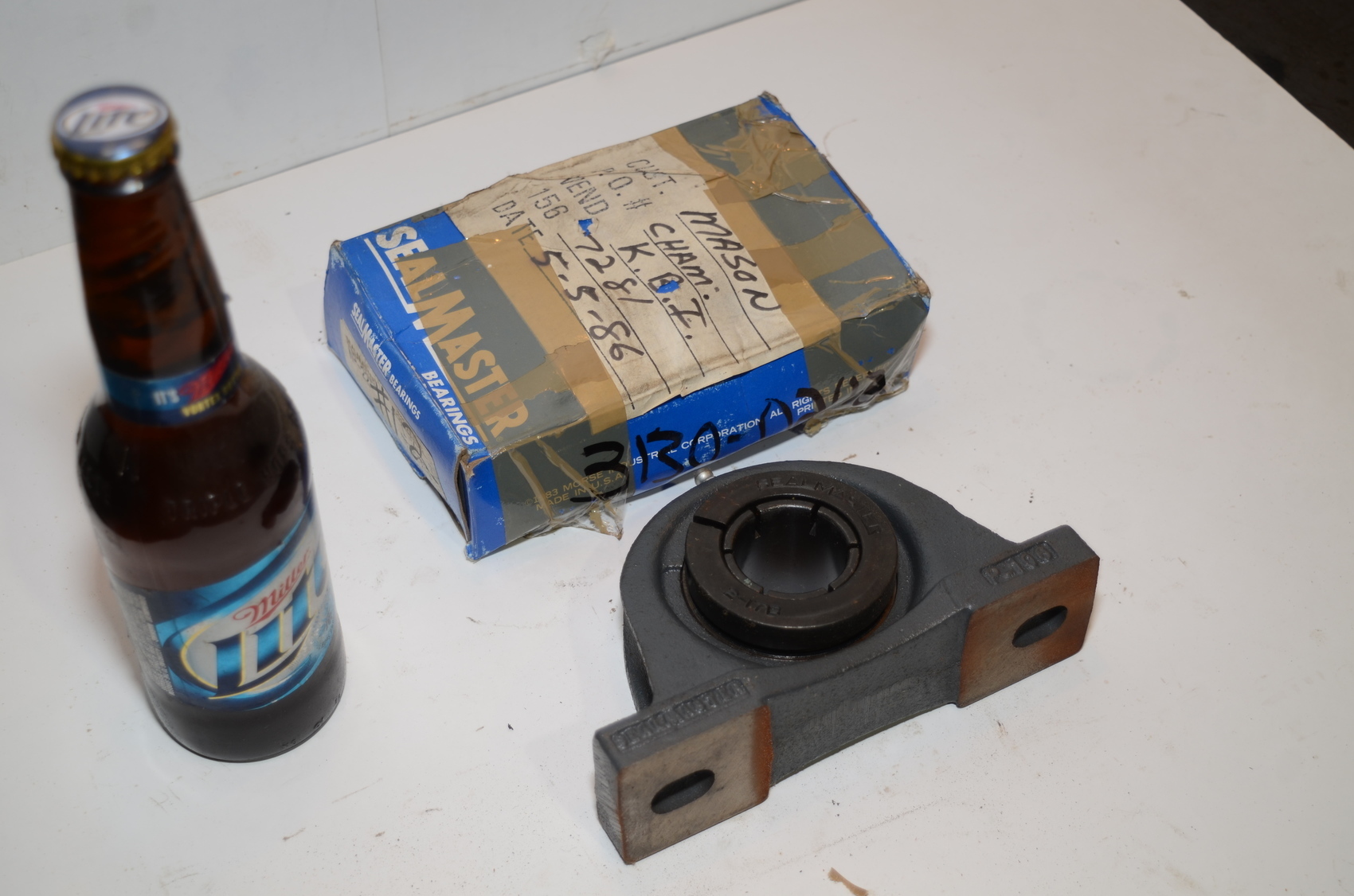 NEW!SEALMASTER NP-22T 1-3/8"BORE PILLOW BLOCK BEARING