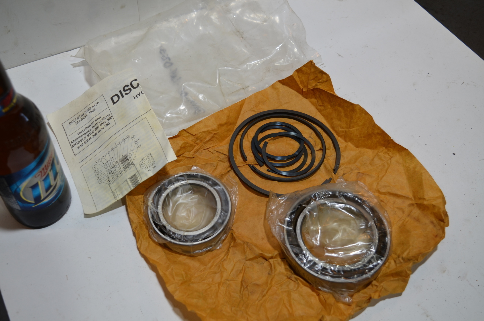 Dana Formsprag DiscOTorque Hydraulic Clutch Rebuild Kit D3451B04DC