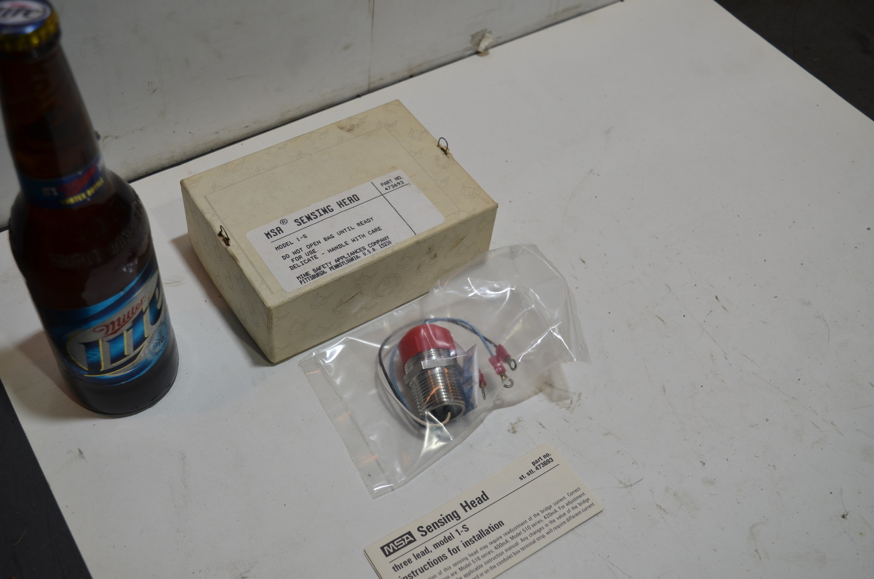 NEW!MSA 473693 Sensing Head Model 1-S Replacement Kit