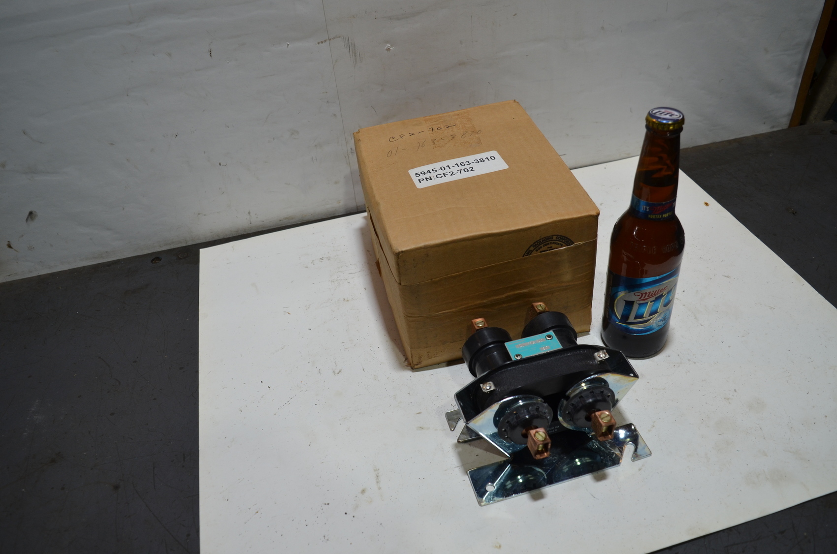 NEW!DURAKOOL CF2-702 Mercury Relay,Coil 120V,80Amp