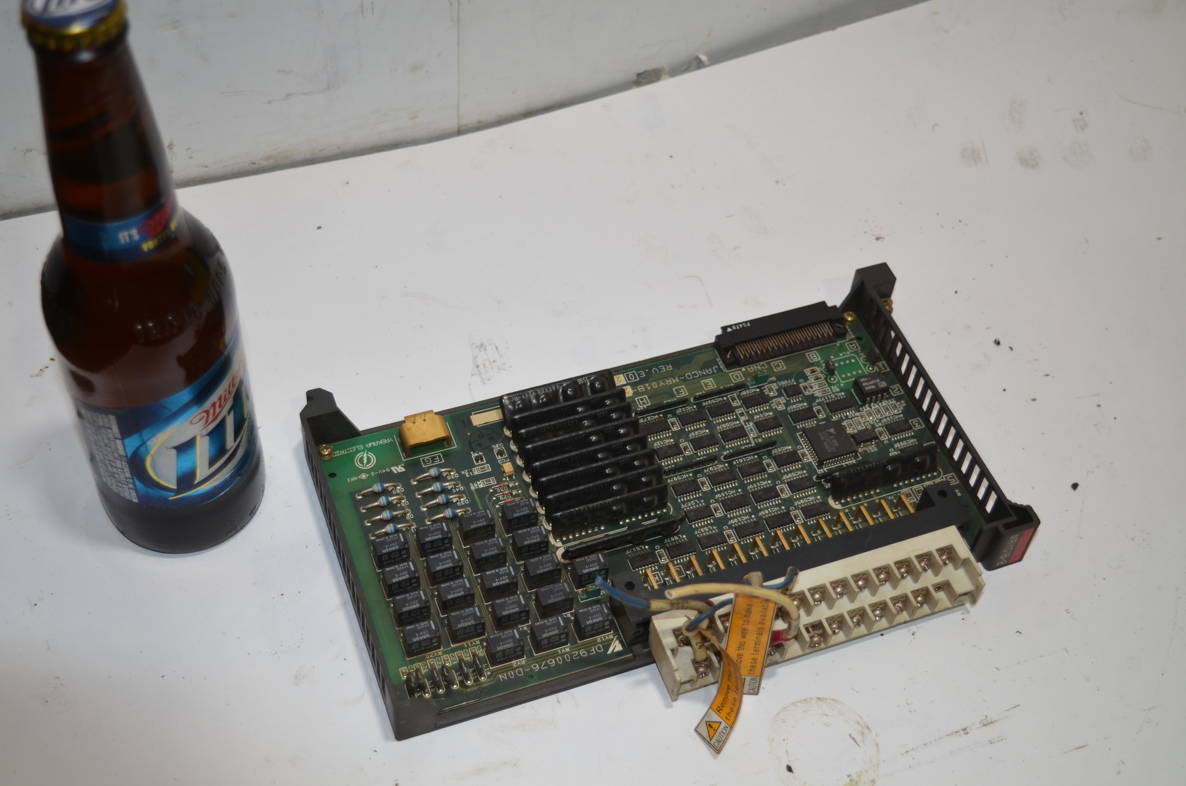 Yaskawa JANCU-MRY01B-1 PCB Control Board Rev E02