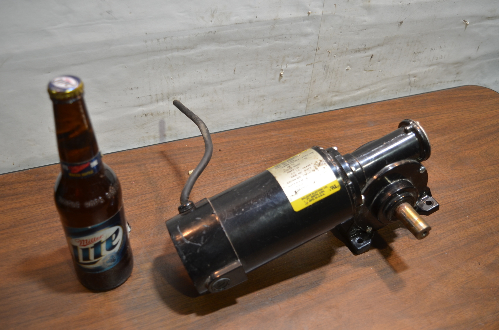 Baldor 135P,30050491,HP 1.5,90VDC gear motor