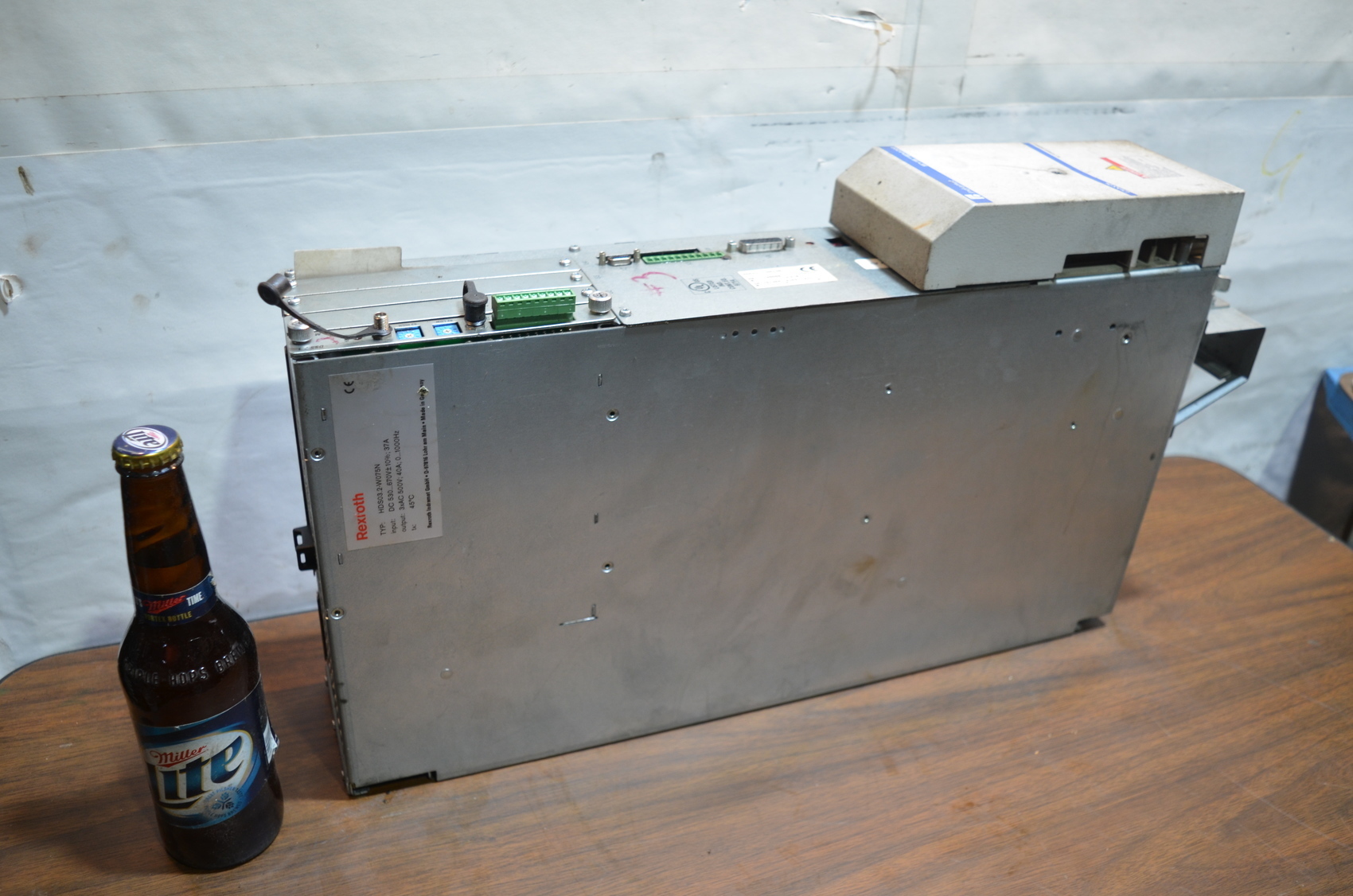 REXROTH CONTROLER DRIVE HDS03.2-W075N,CRACK ON PLASTIC!