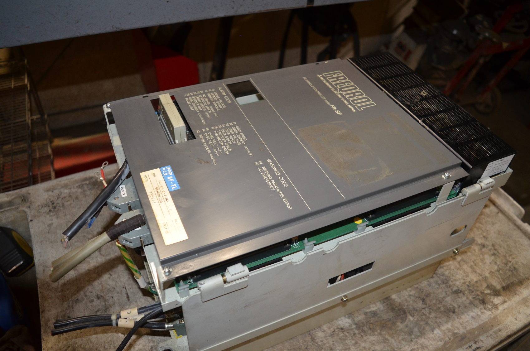 MITSUBISHI FR-SF-2-7.5K-BC SPINDLE DRIVE freqrol