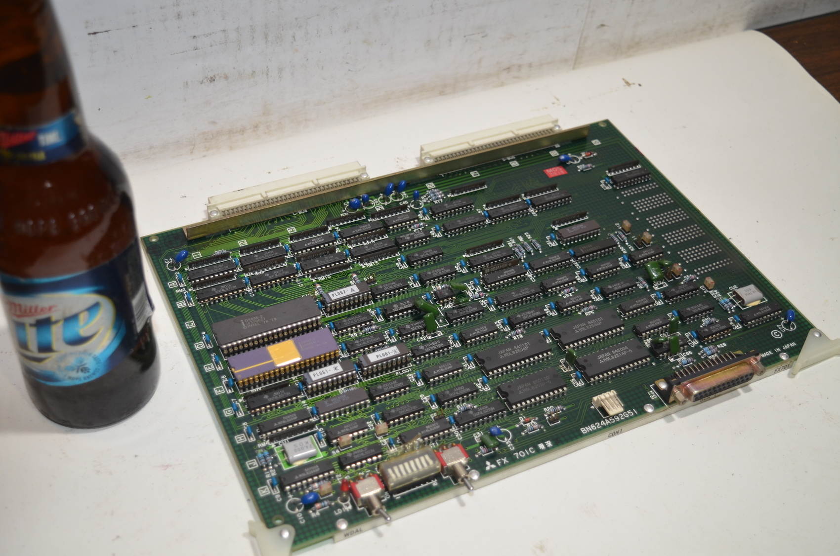 MITSUBISHI FX 701C BN624A592G51A CIRCUIT BOARD