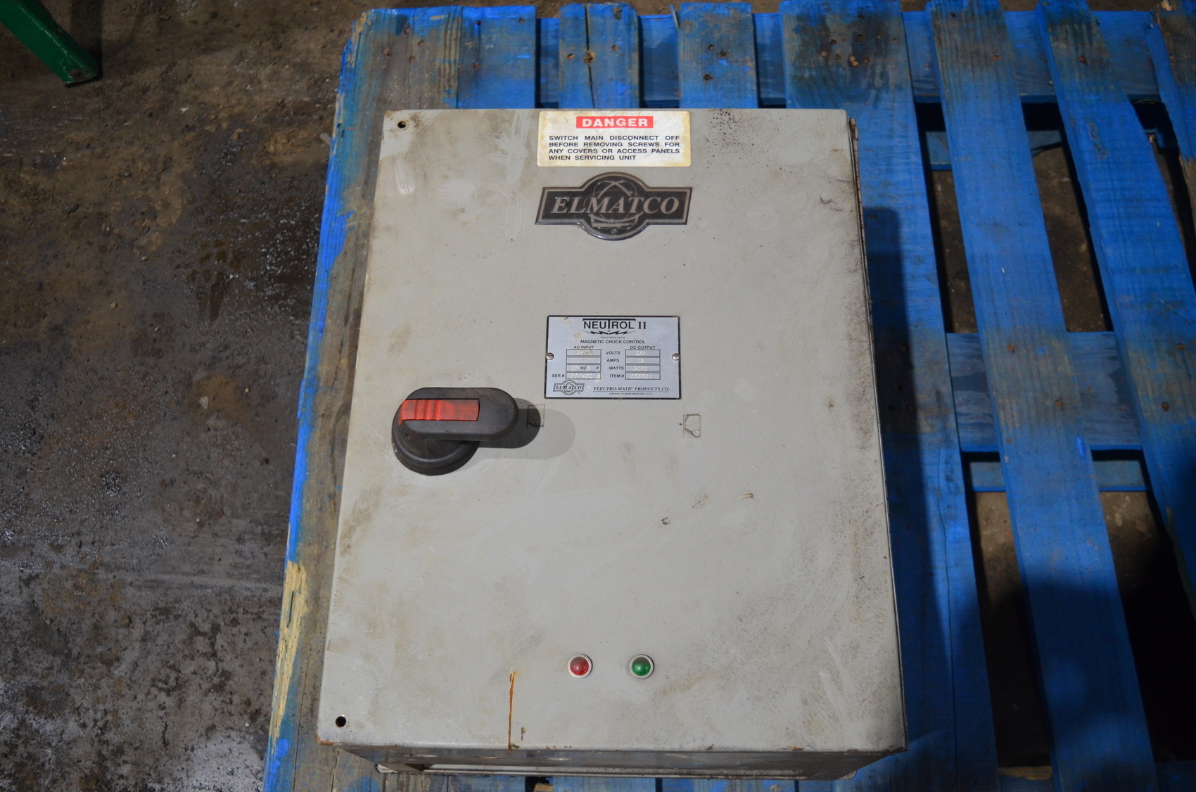 Electro-Matic 033301 Neutrol II Magnetic Chuck Control