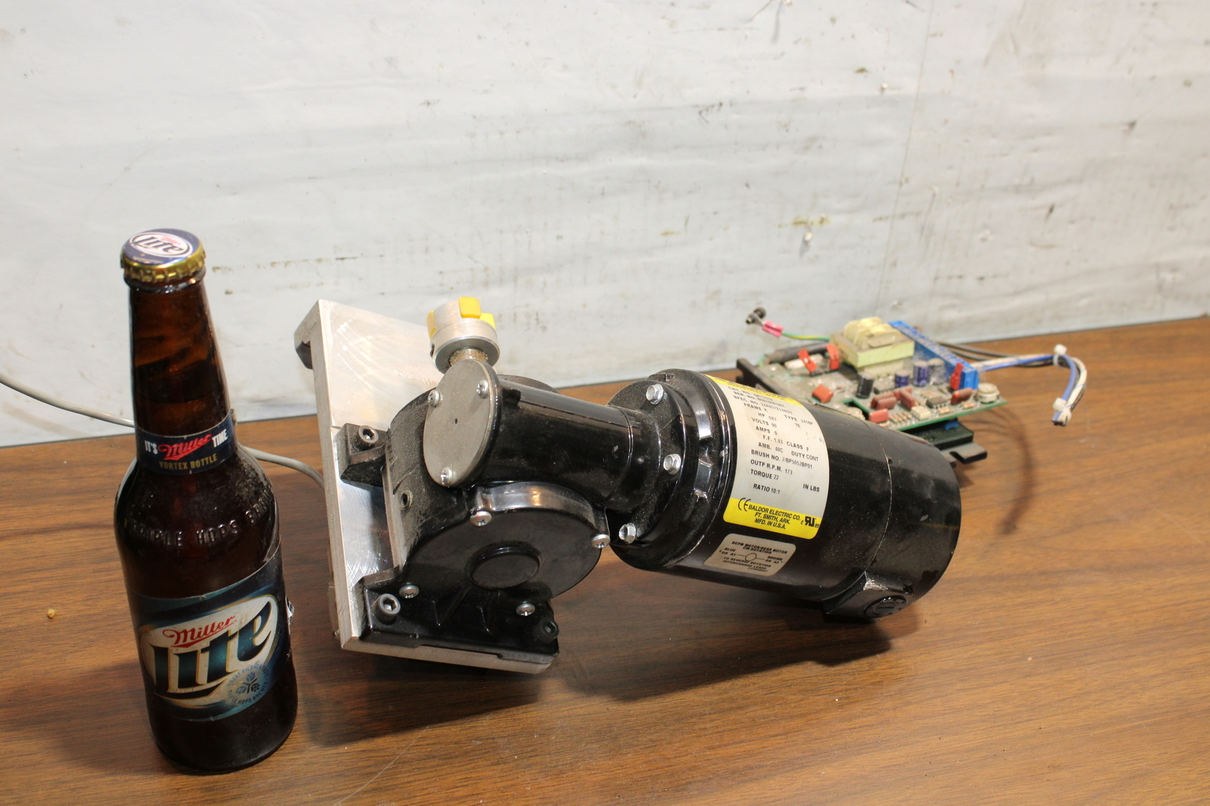 Baldor GP12514.083HP Gear motor 173 RPM
