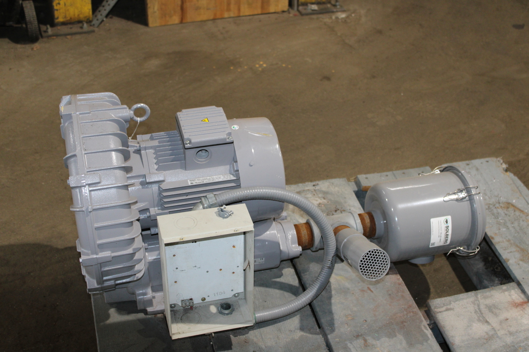 NEW!TERAL MUH5CAB AIR BLOWER,208-230/460V