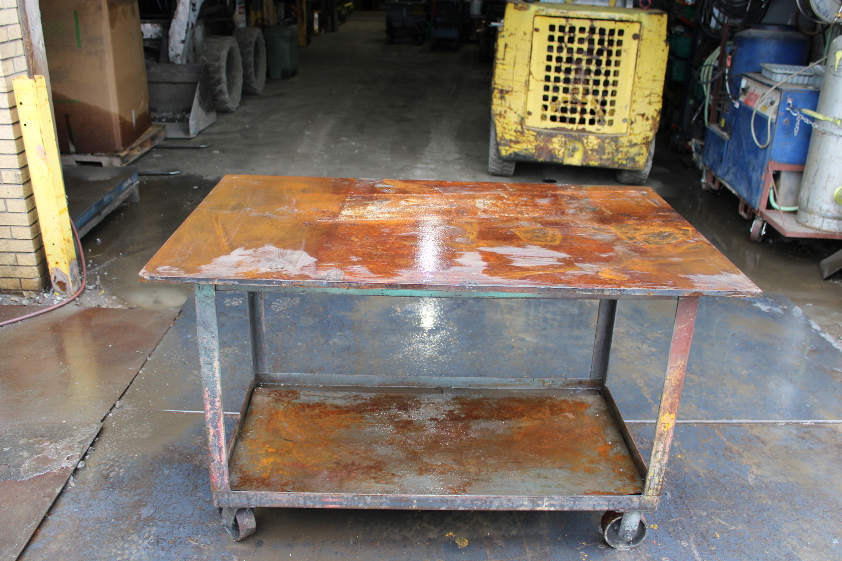 Welding Table 55x35x35,1/2 thick top