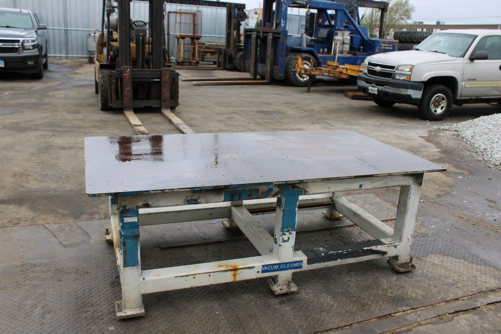 Heavy Duty Welding Table 88x48x30,5/8 thick top