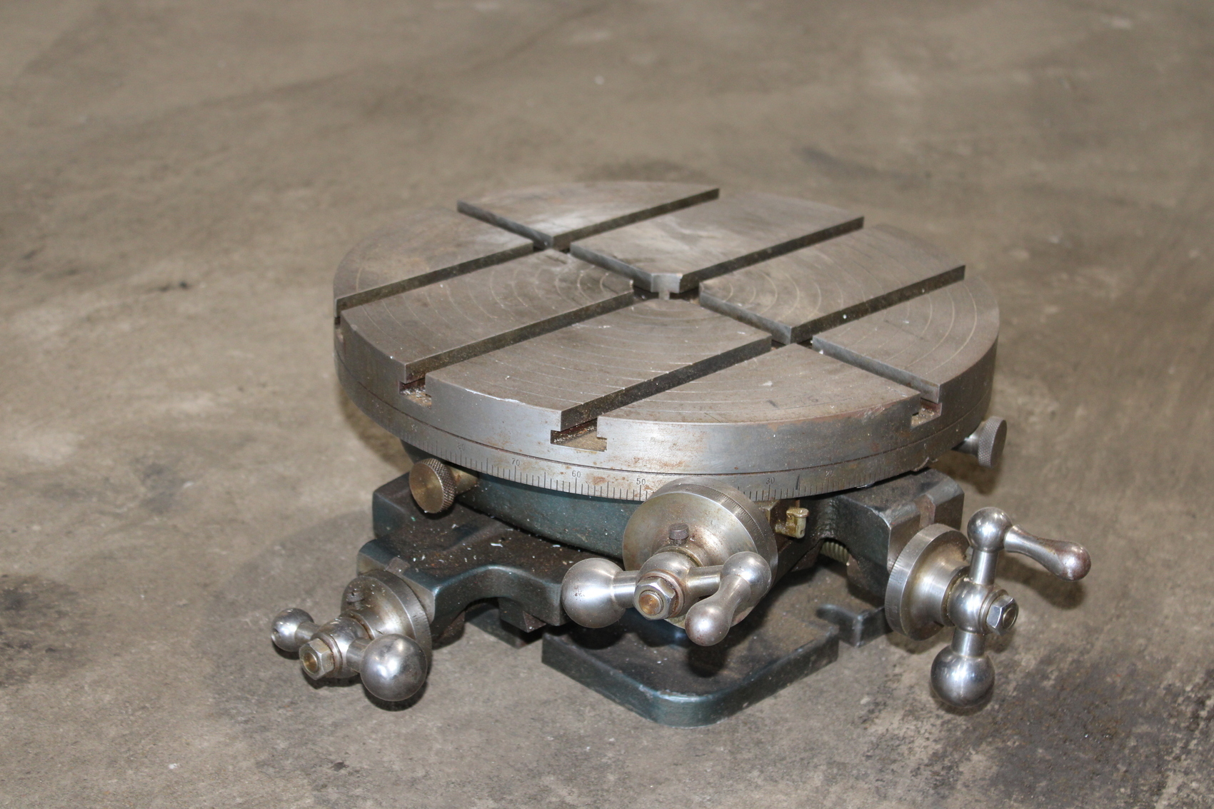 Vintage Palmgren 15in Cross Slide Rotary Table