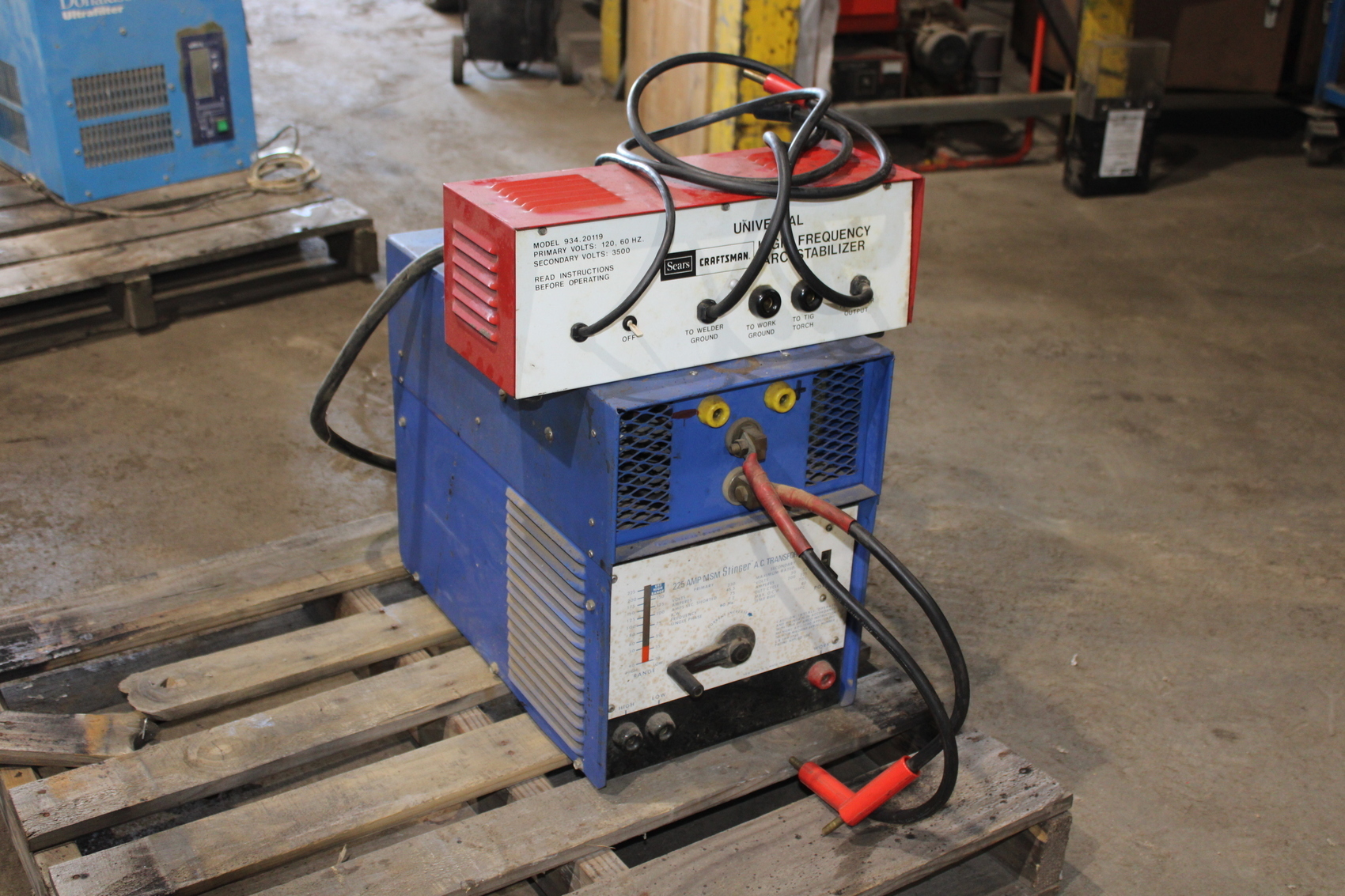 Airco 225 Amp MSM Stinger Welder w/arc stabilizer 934.20119