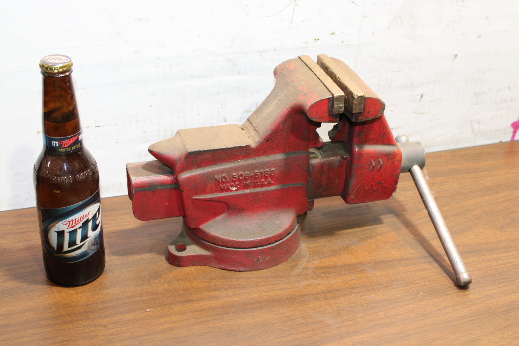 Vintage 4 Inch Craftsman No.506-5188 Swivel Bench Vise