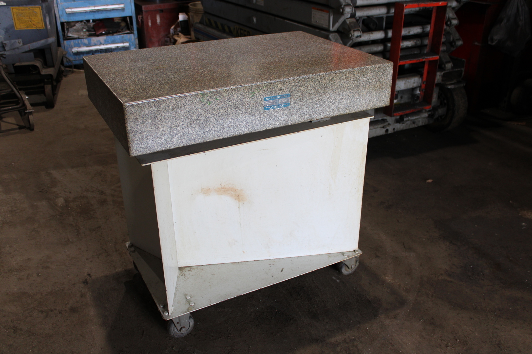 Rock of Ages Granite Surface Plate 36x24x6 w/stand