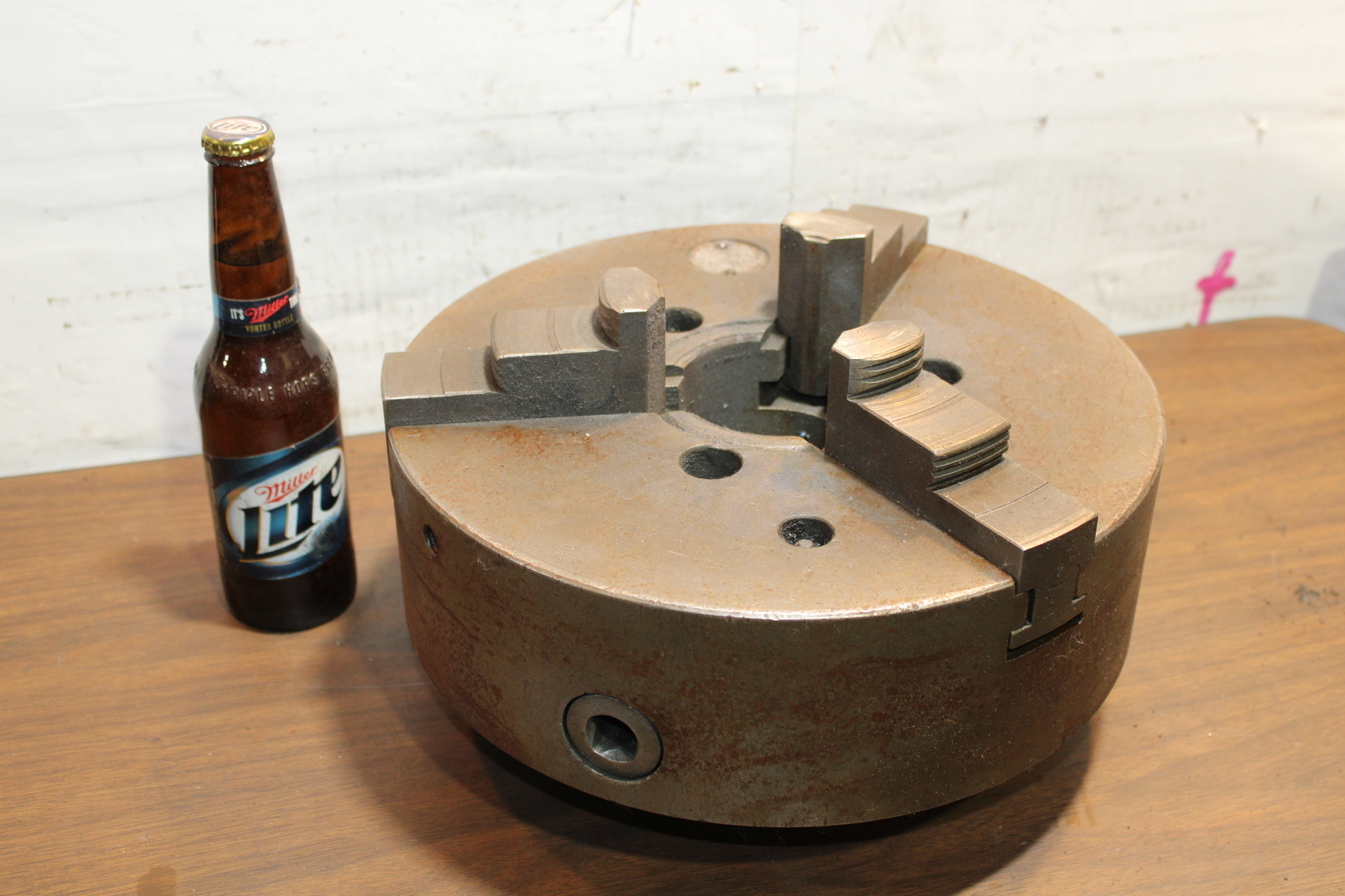 12in Cushman 3 Jaw Chuck,came from FAMOT TUM-35D1 Lathe,D1-4 Mount