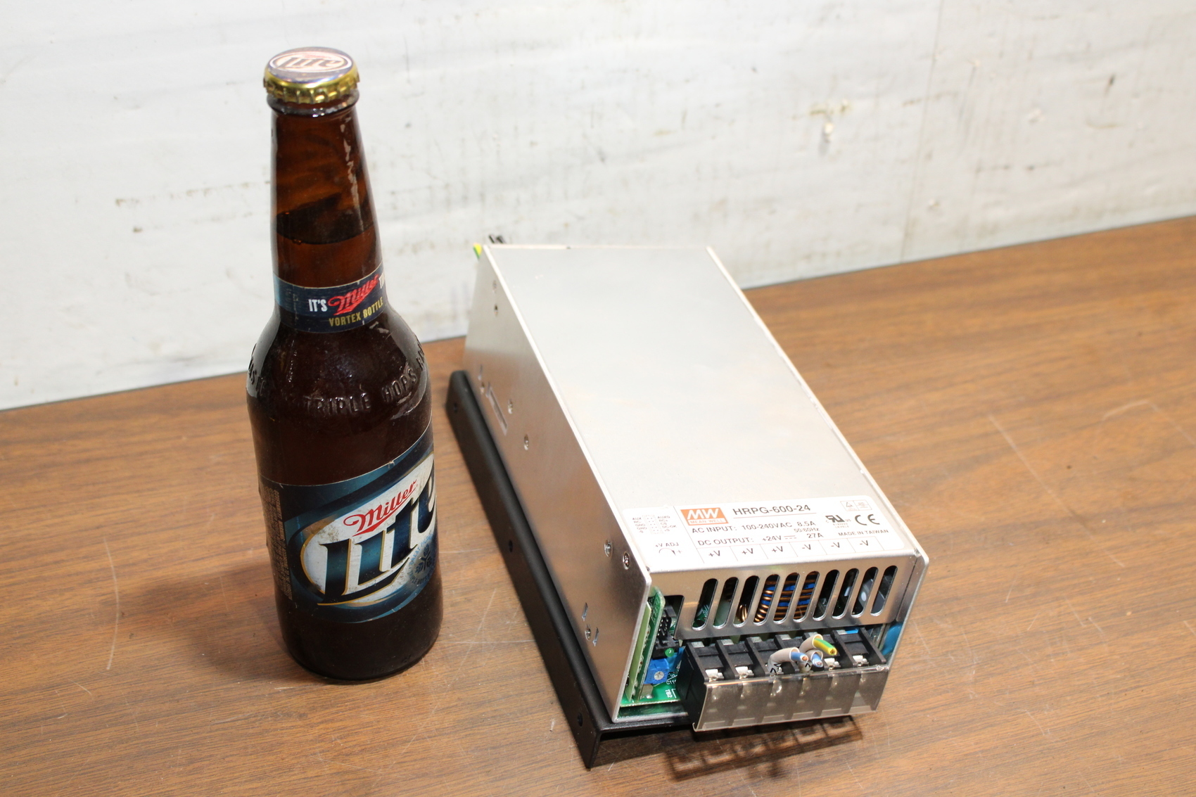 MW Mean Well HRPG-600-24 power supply 24VDC 27A