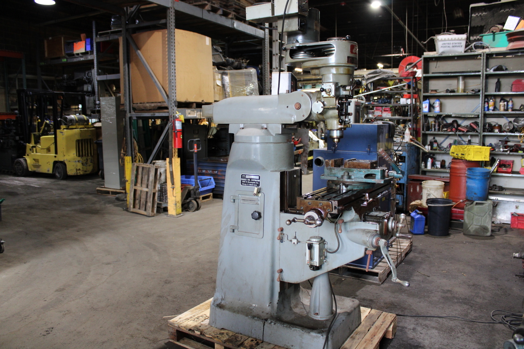 Enco 92050,Turret Head Milling Machine,2HP,220v single phase