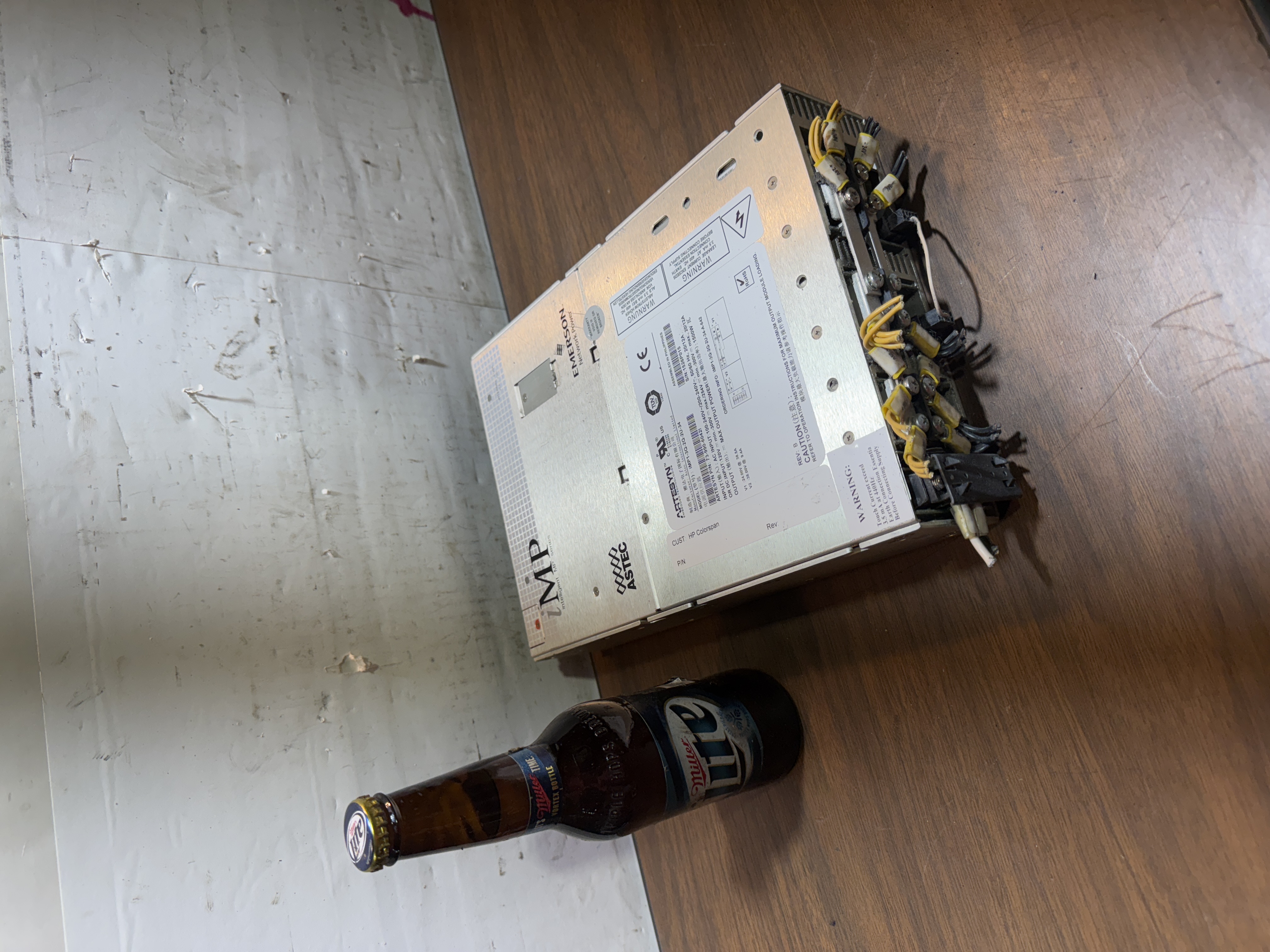 Artesyn iMP1-3Q-2Q-2U-34 1500W Modular Power Supply 24V/38V