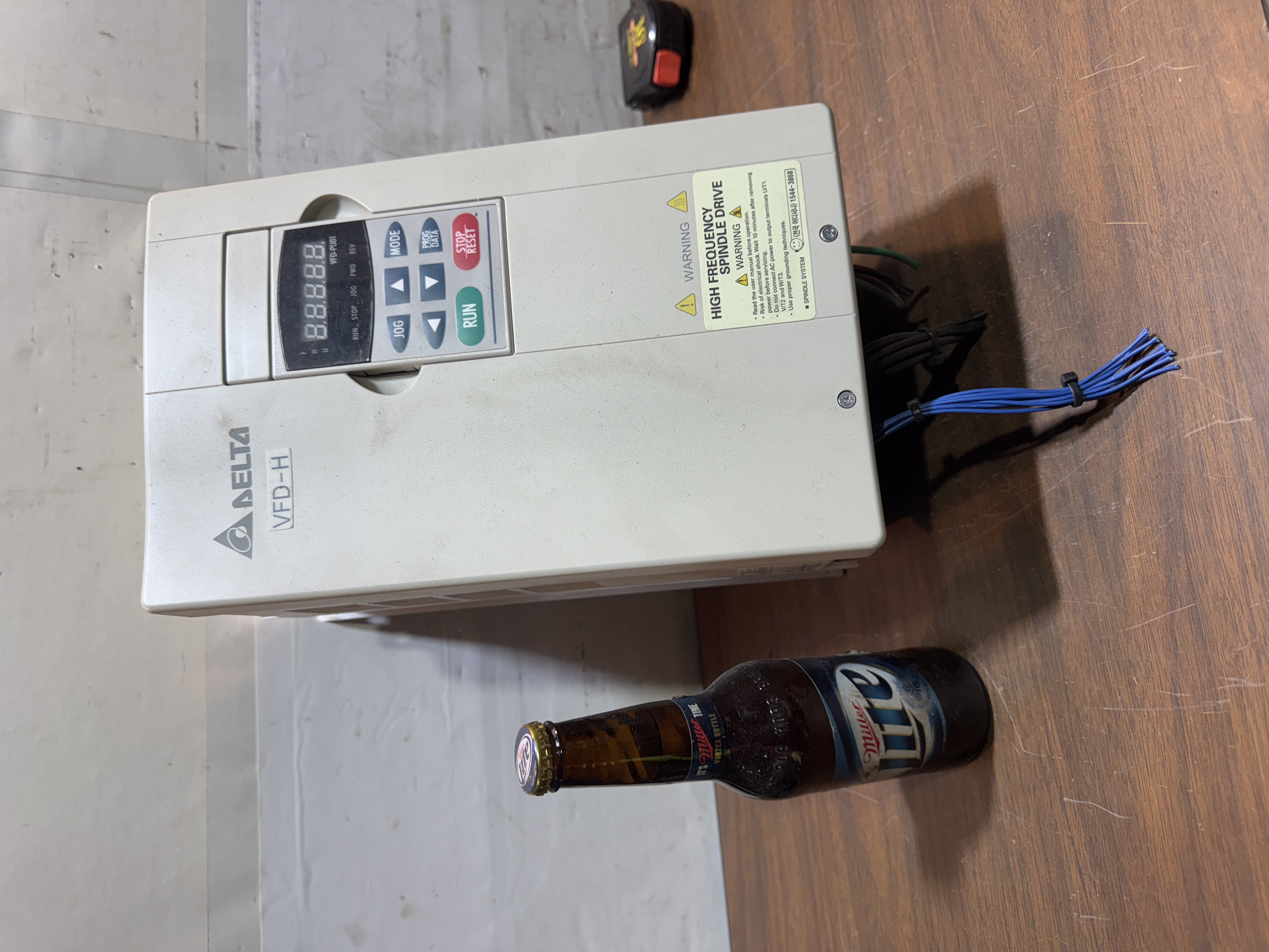 Delta VFD075H23A VFD-H Variable Frequency Drive 3PH 200-240V 33A