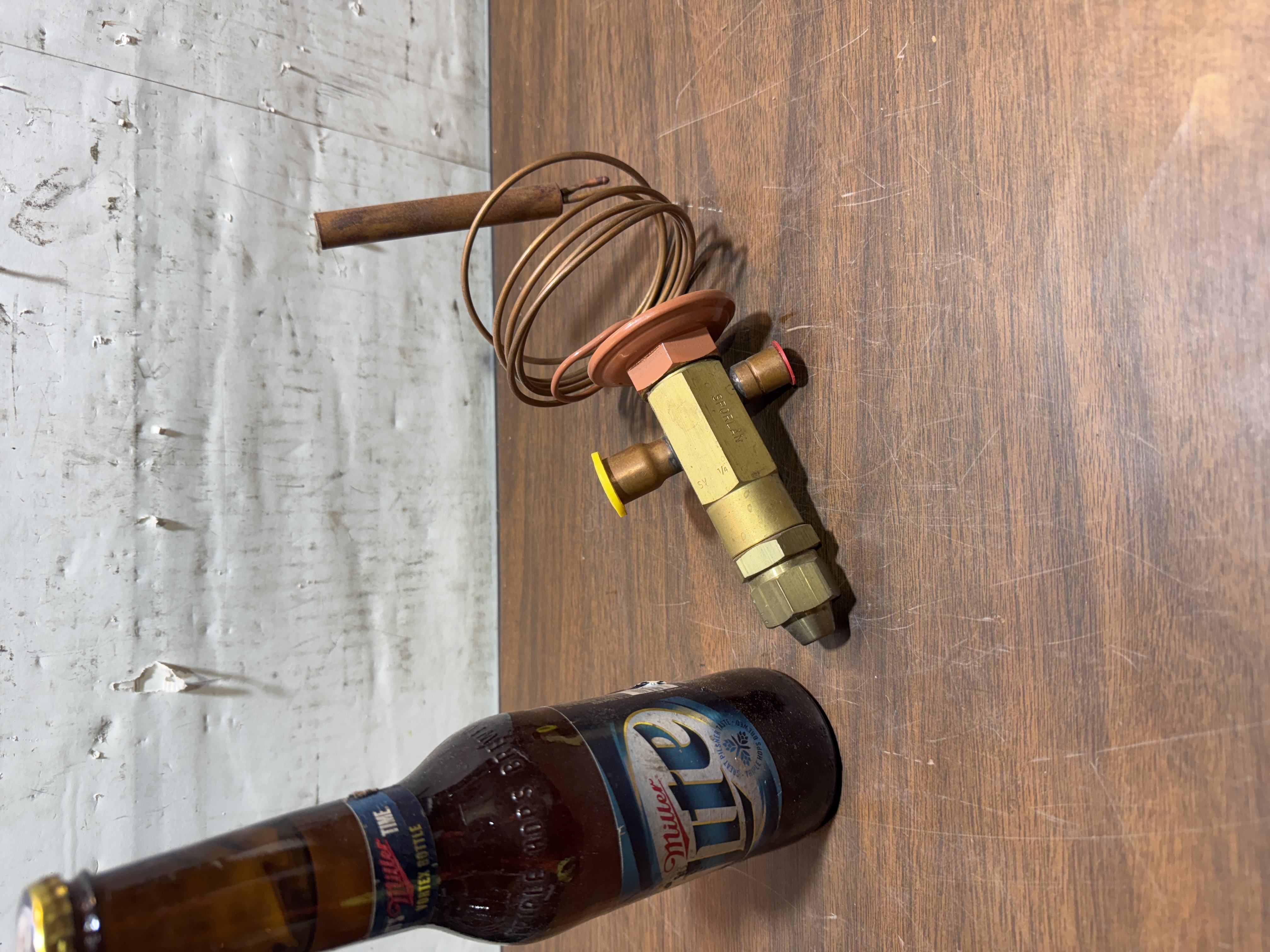 Sporlan Brass TXV Thermostatic Expansion Valve SV 1/4 w/Bulb