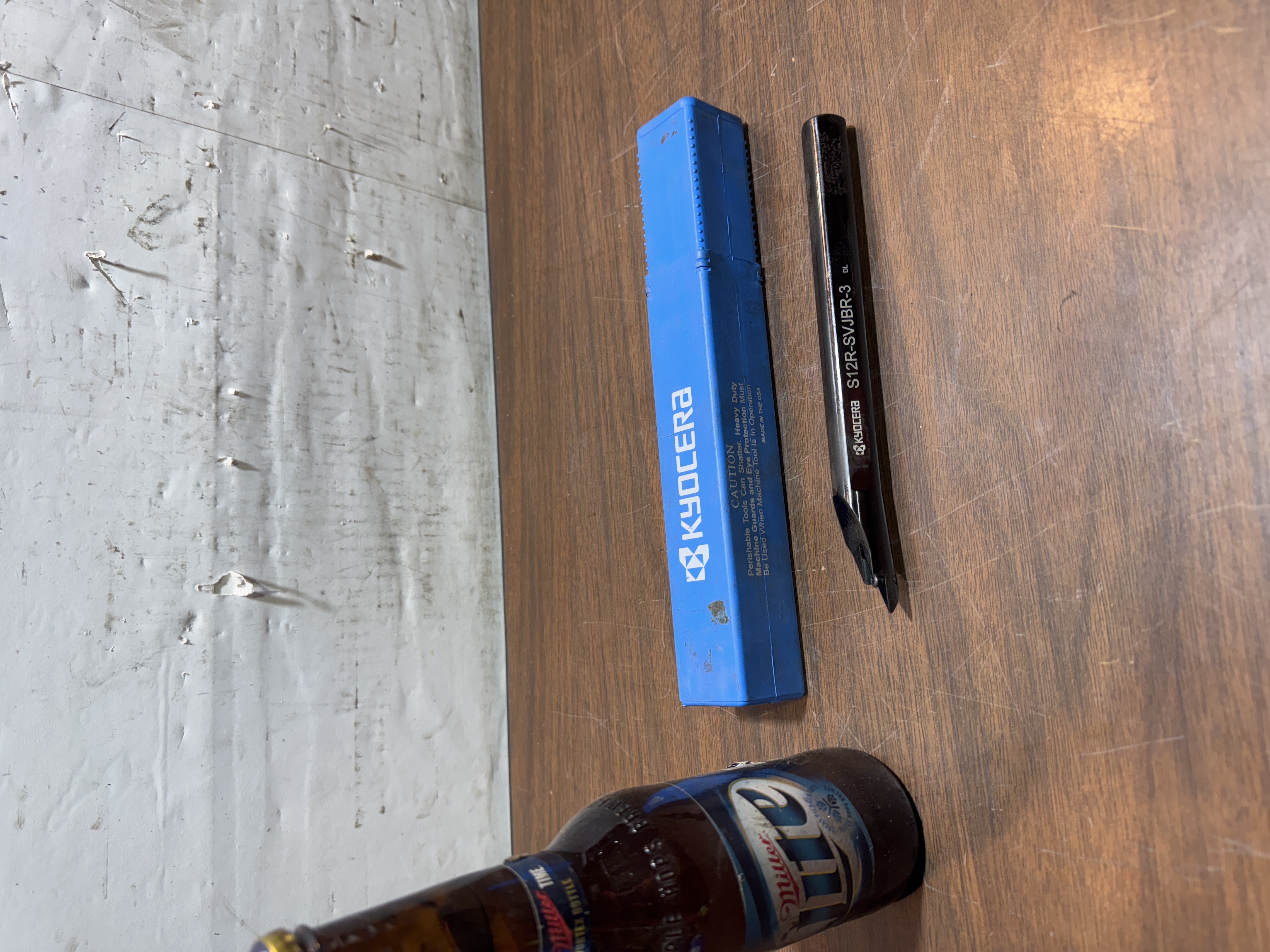 Kyocera S12R-SVJBR-3 Indexable Turning Tool Holder w/Case USA