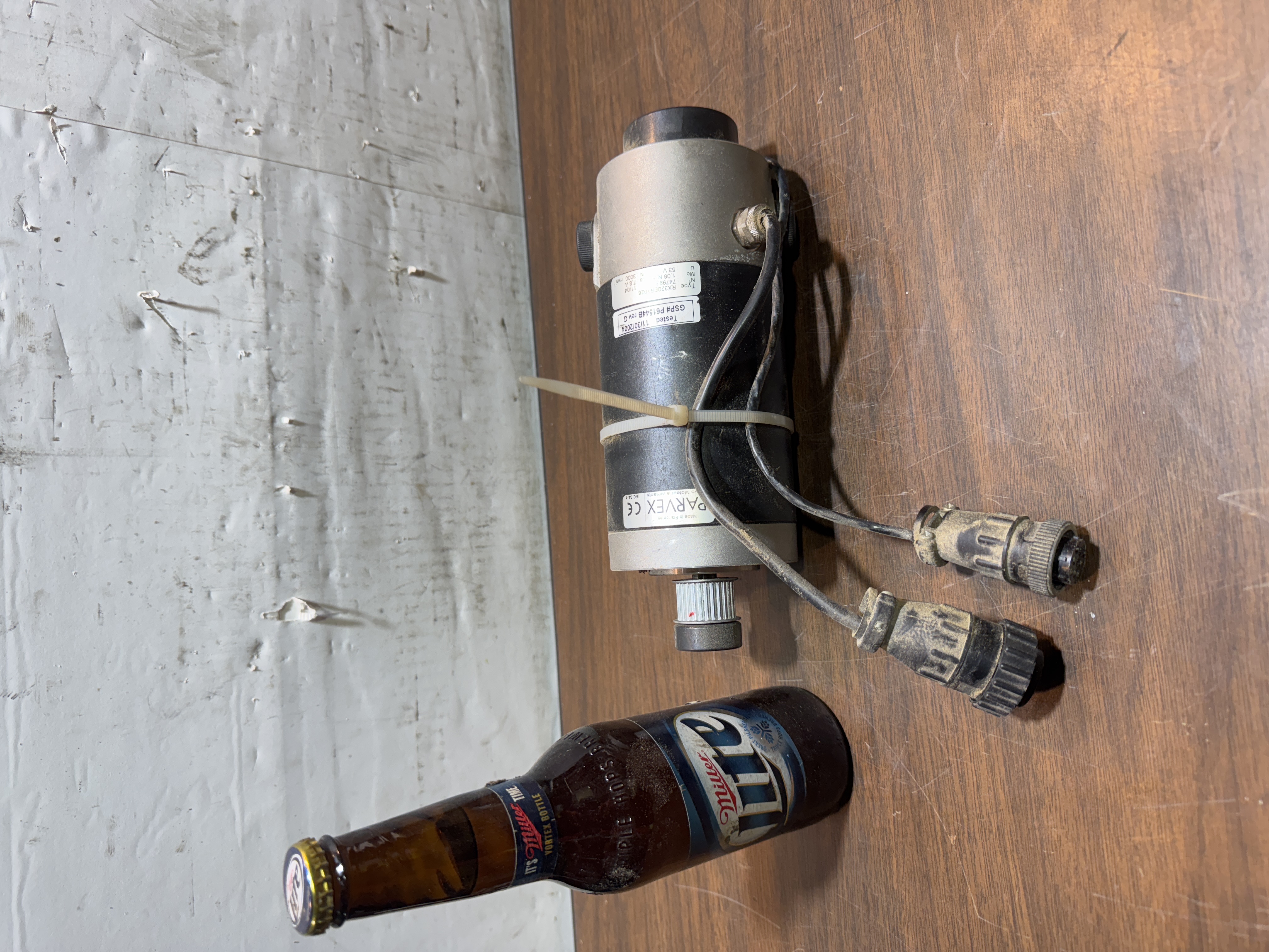 Parvex RX320ER1026 Servo Motor 53V 7.8A 3000 RPM 1.08Nm Used