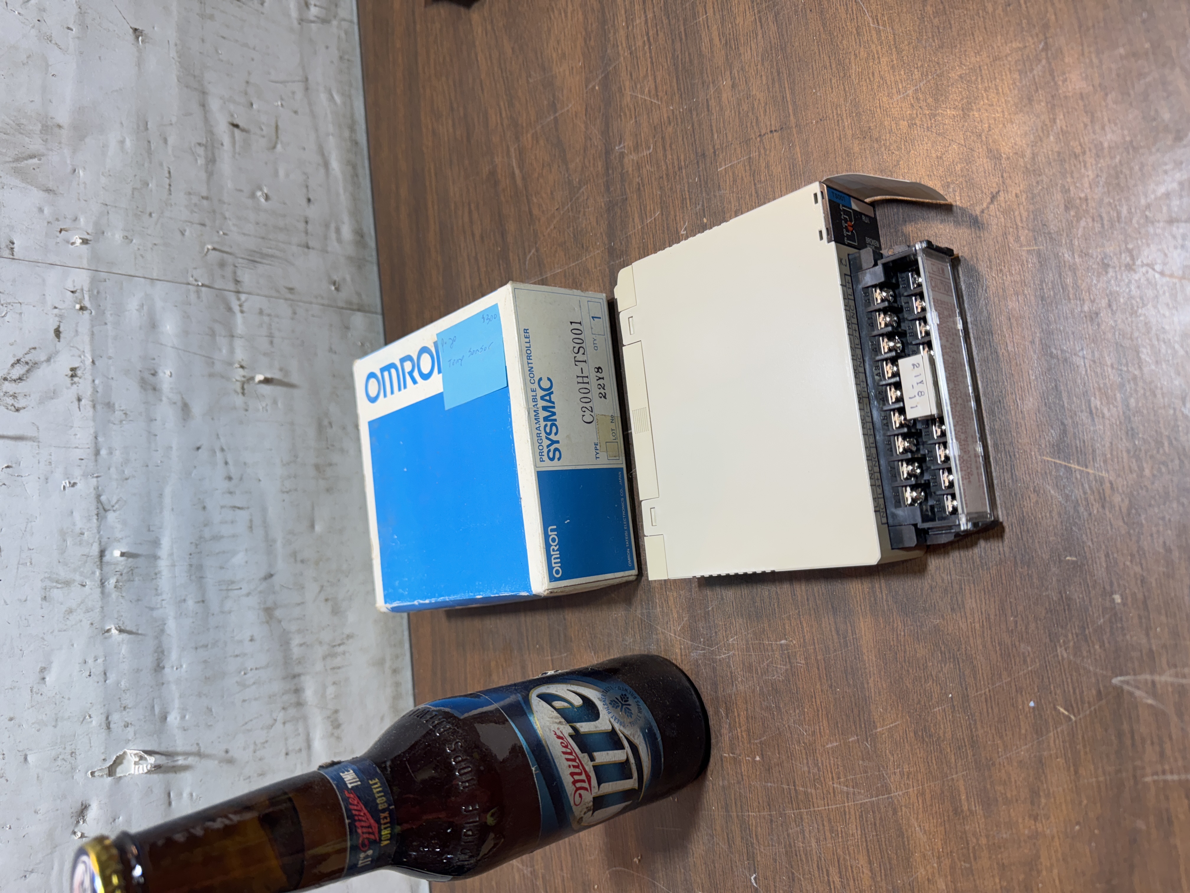 Omron C200H-TS001 Temperature Sensor Unit SYSMAC PLC Module