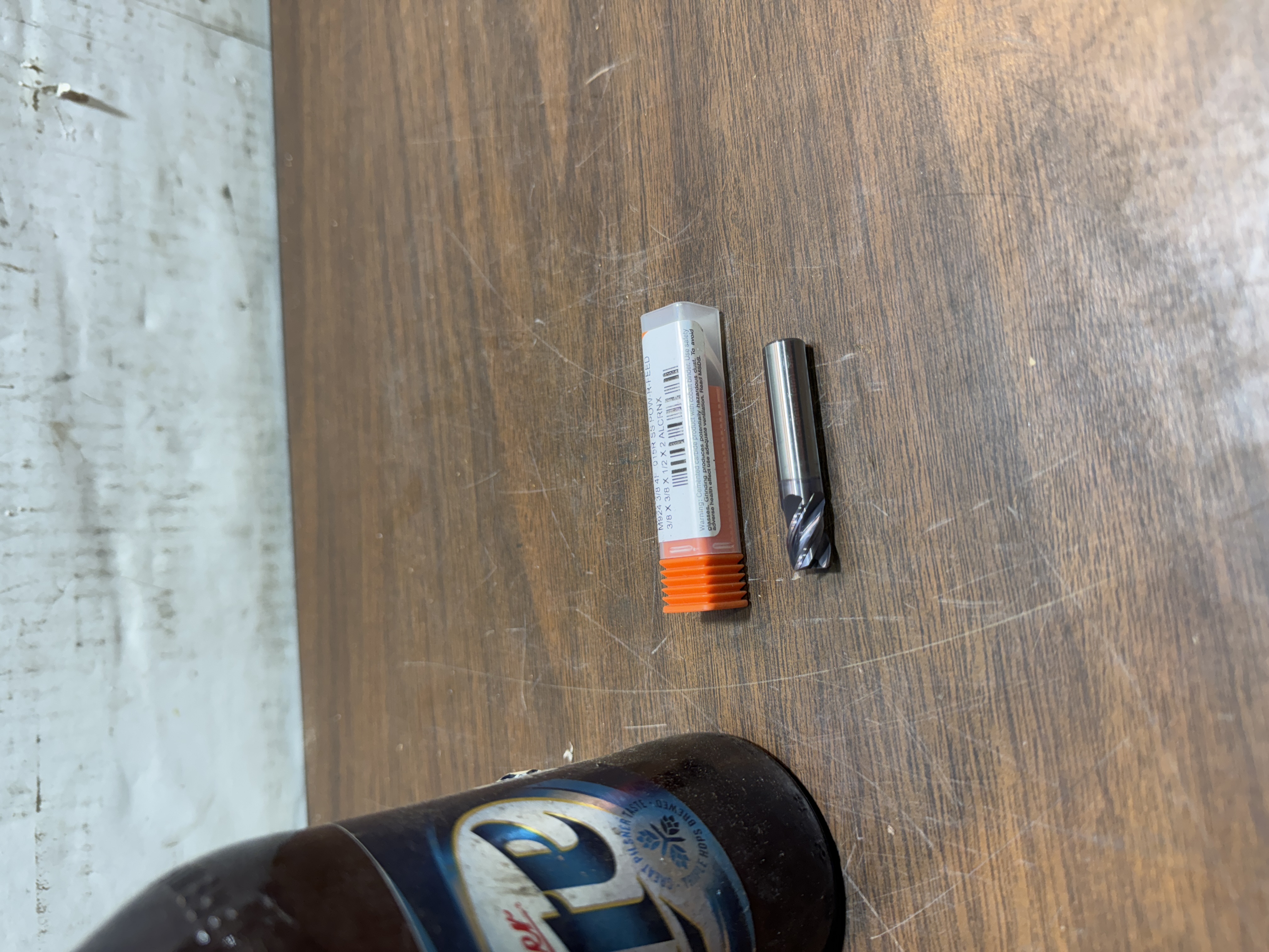 IMCO M924 3/8 4F.015R SS POW-R-FEED carbide End Mill ALCRNX 67117