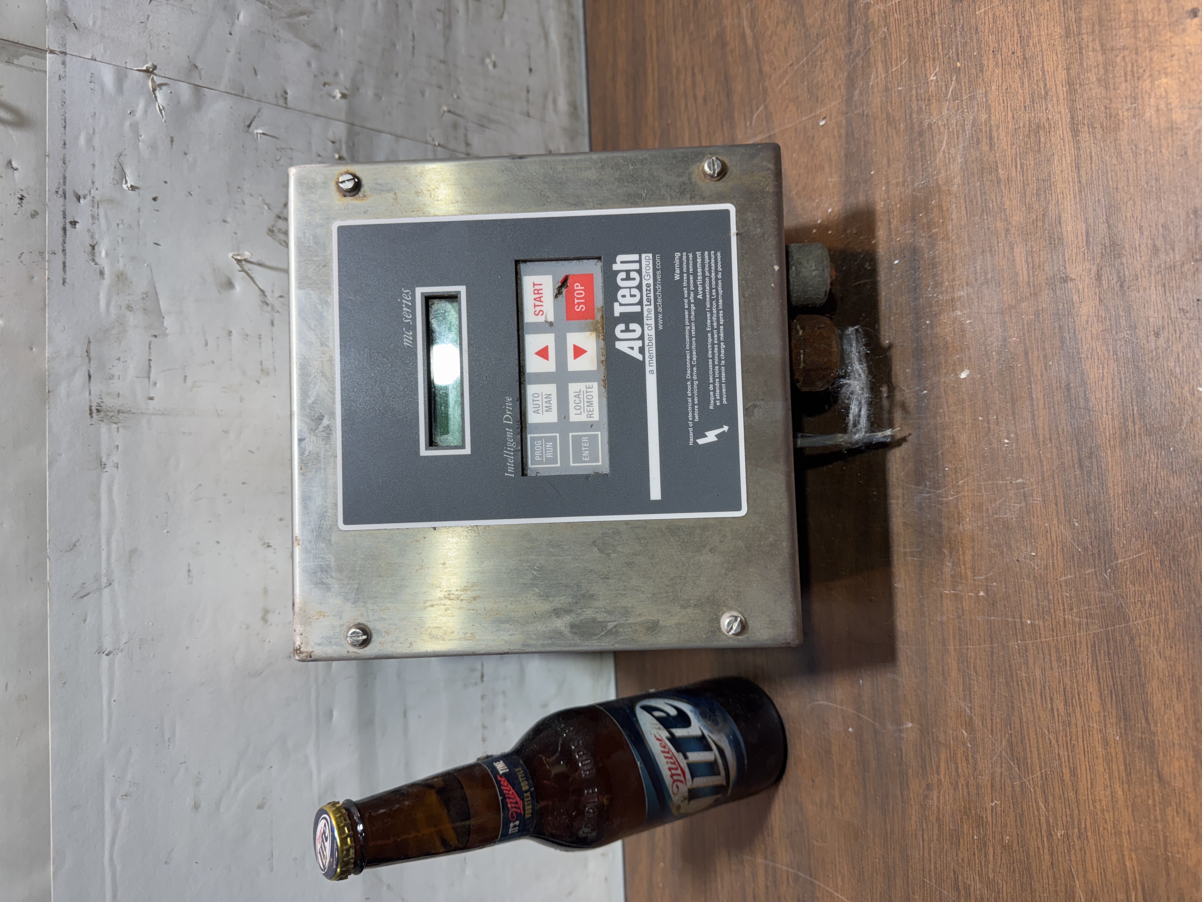 AC Tech MC Series M3110SE VFD 1HP IP65 120/240V in 230V 3ph out