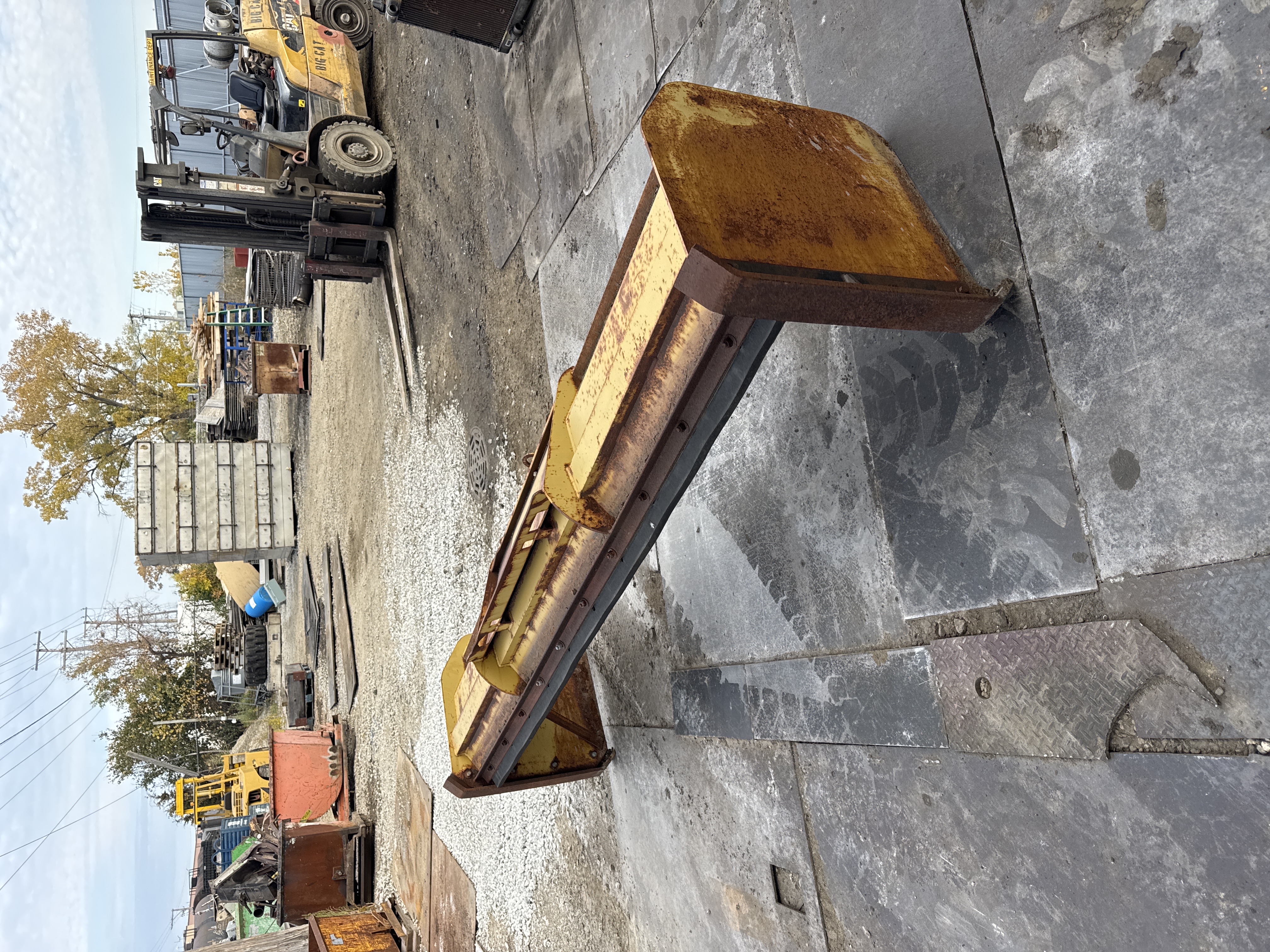 Skid Steer Snow Pusher Box Attachment 10Ft