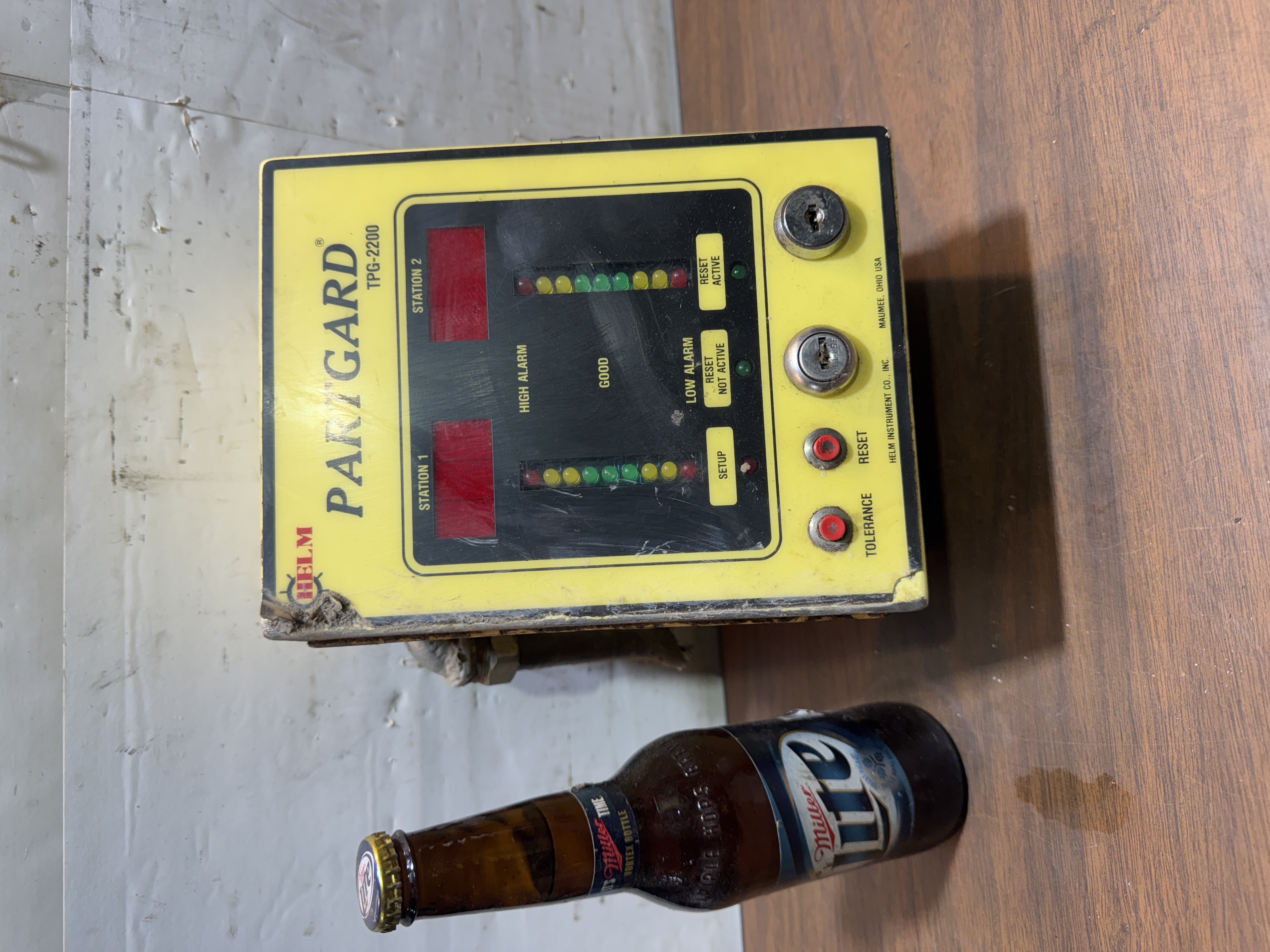 Helm Partgard TPG-2200 Dual-Station Monitor Controller