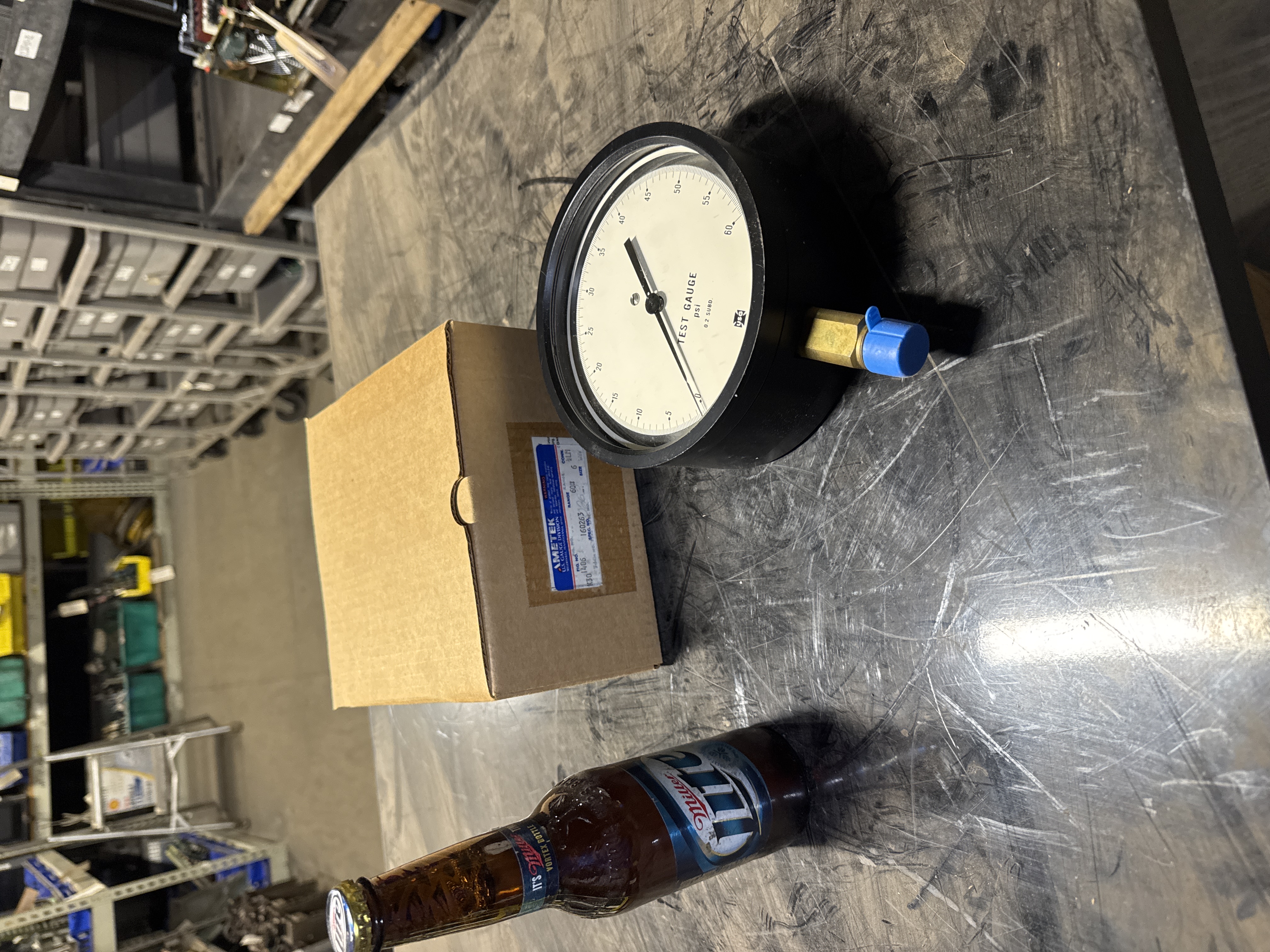 NEW!Ametek USG Test Gauge 0-60 PSI,6"