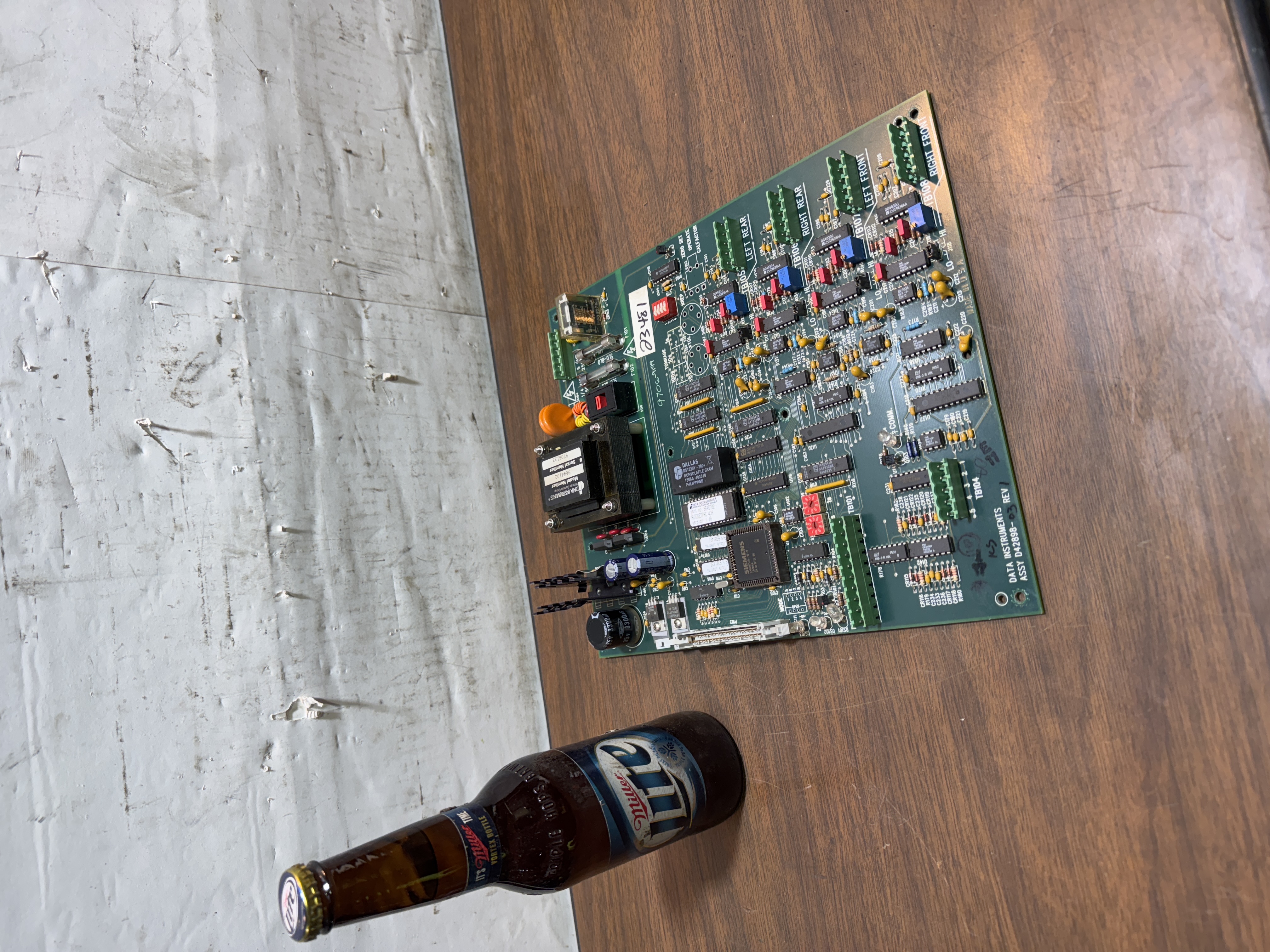 Data Instruments PCB ASSY D42898-03 Rev 1 Control Board