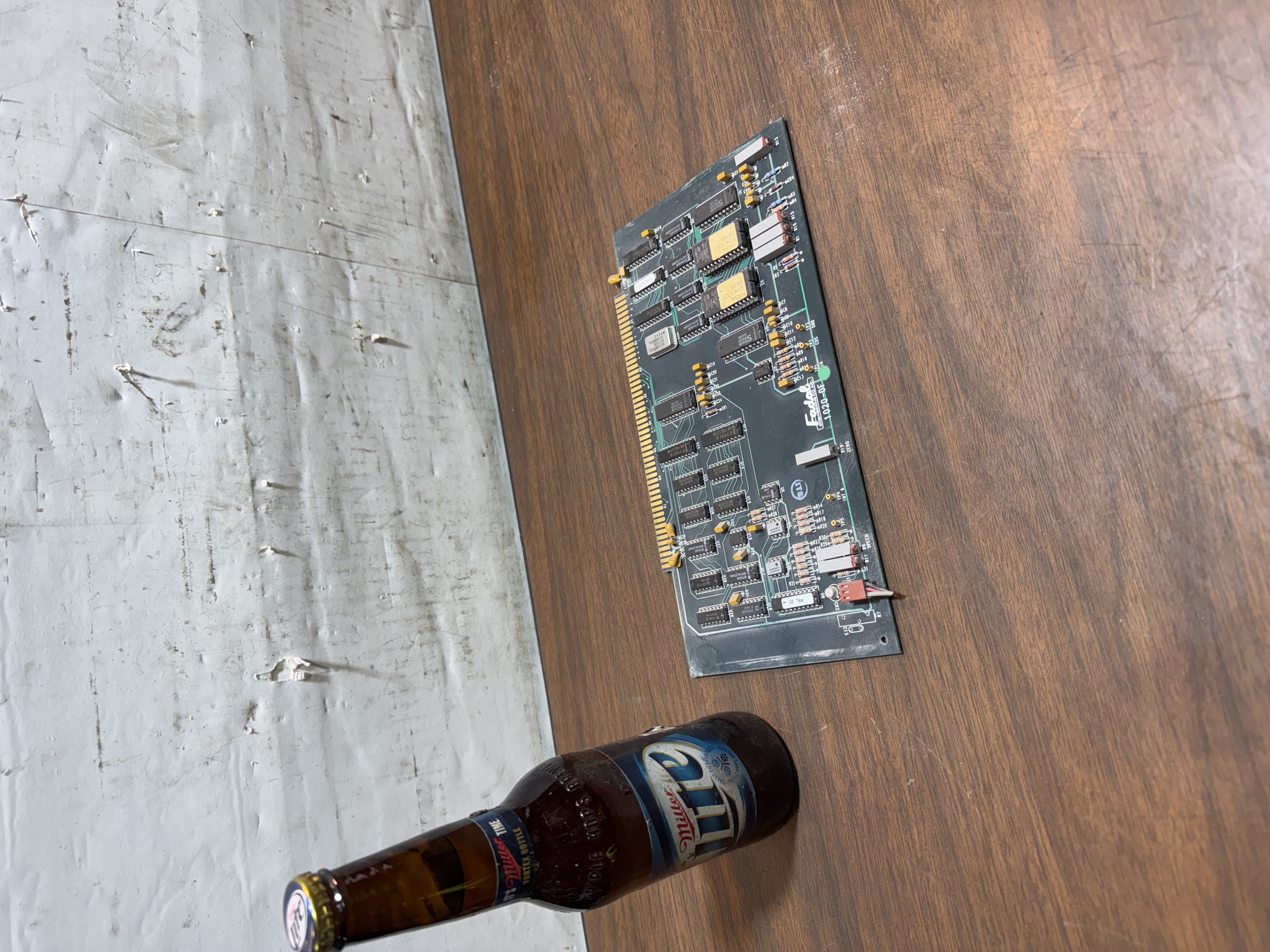 Fadal Engineering 1020-0F Control Board PCB,Edge Connector