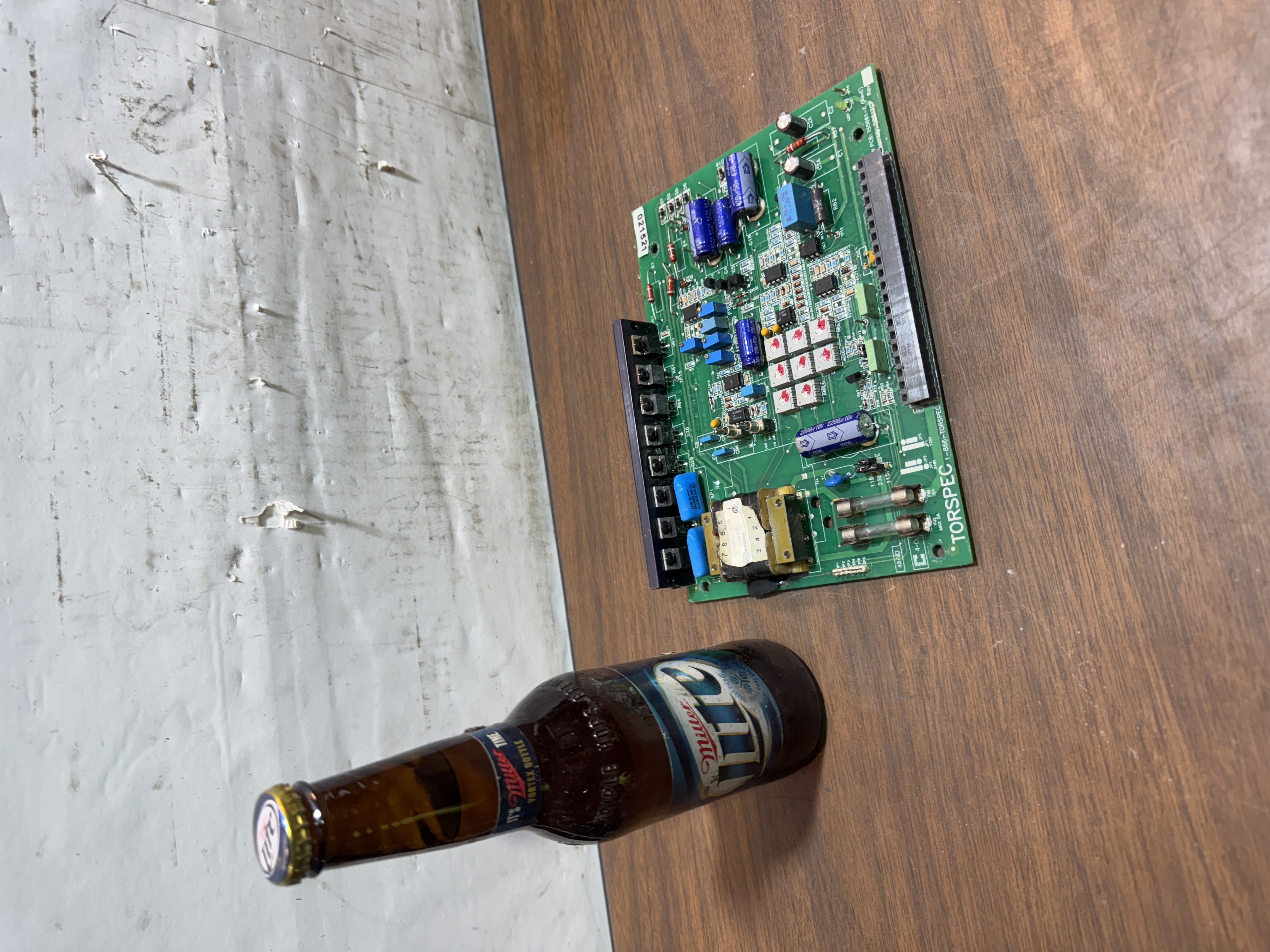 Torspec 5001TCP Control Board TS5001-E Rev E 120/240VAC 5A 90VDC