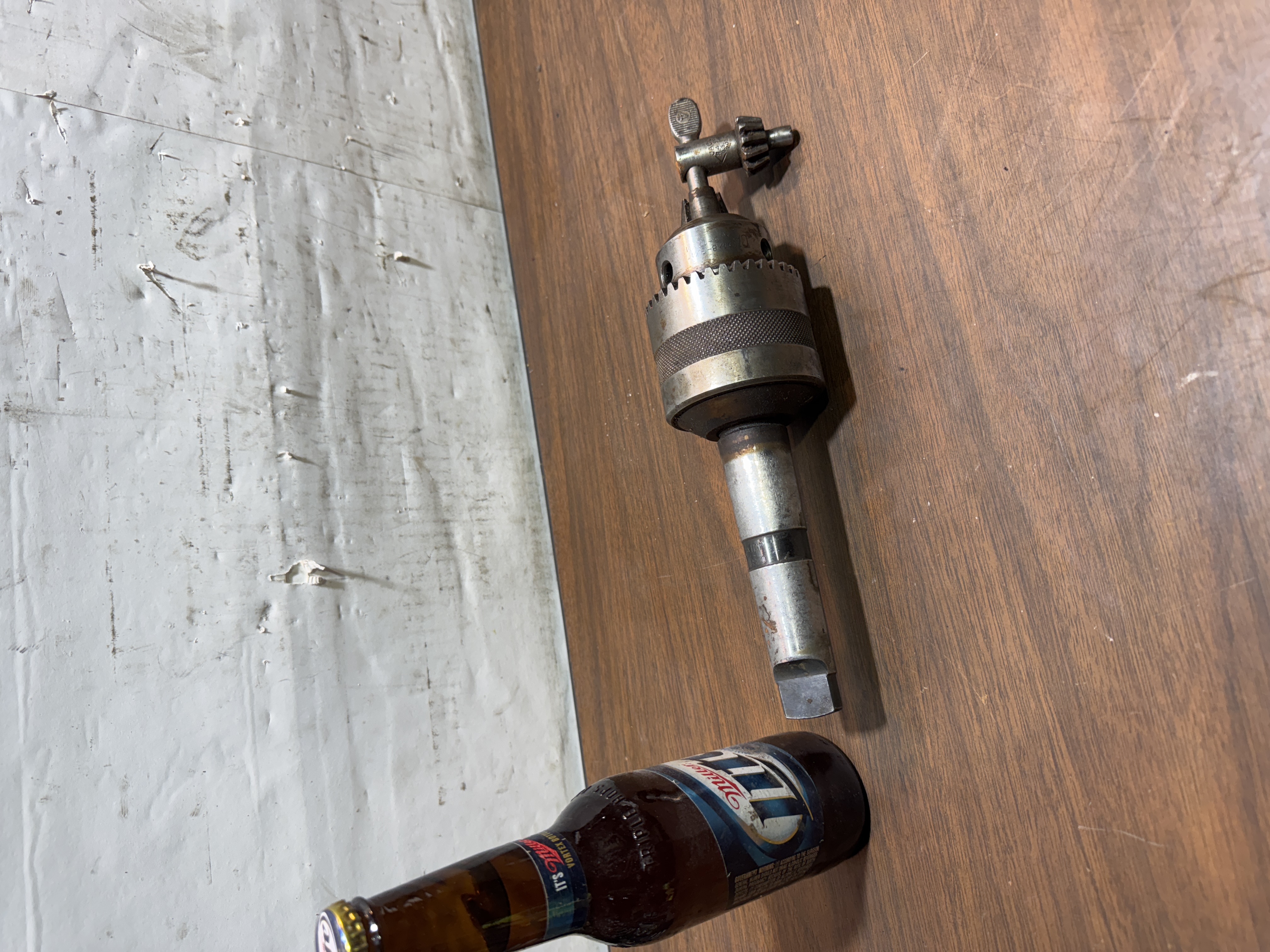 Cushman C750BB 1/8-3/4 Drill Chuck JT4 Ball Bearing w/Key Japan