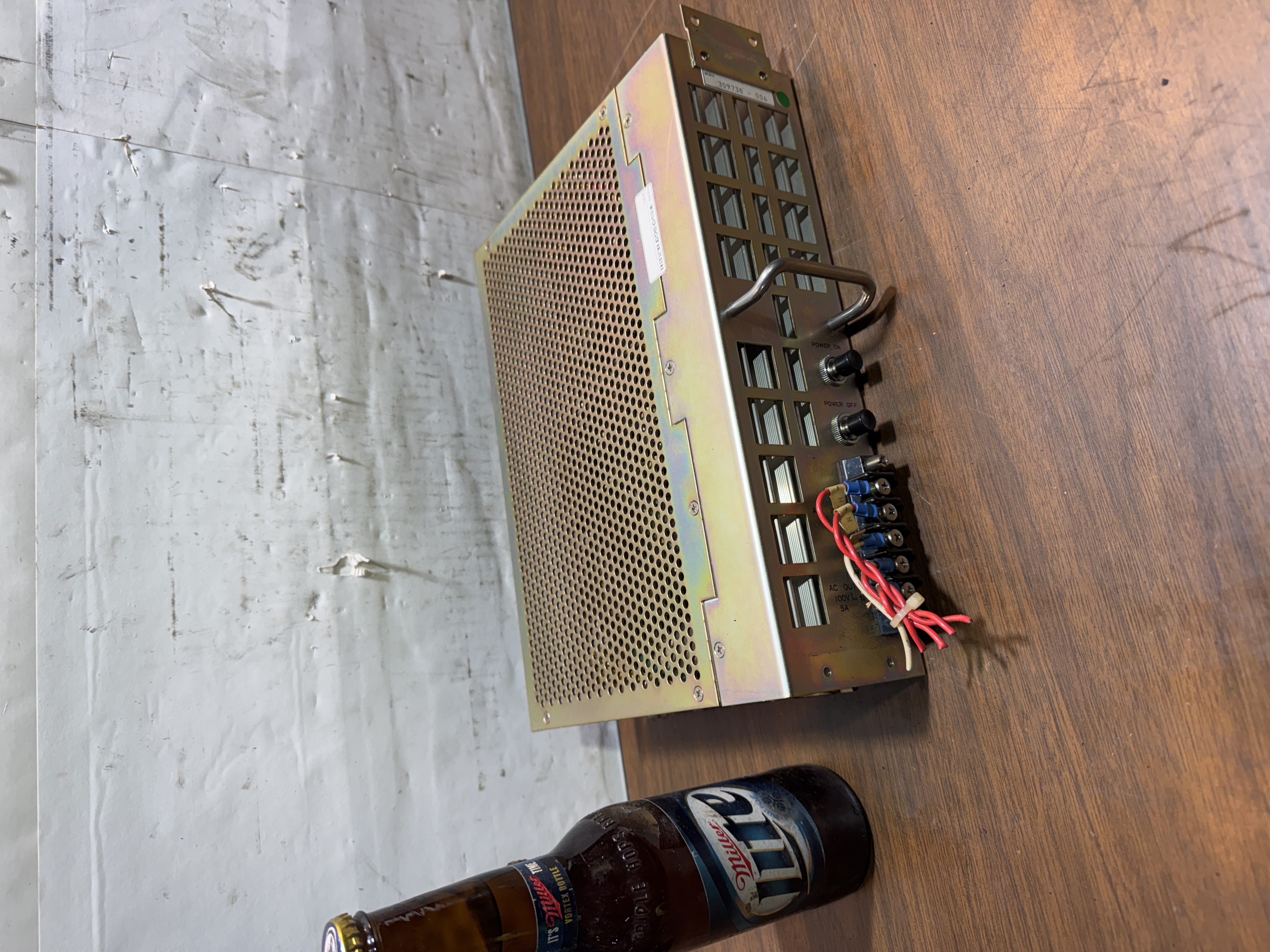 Industrial Electronics Module Ventilated Case Terminals 309738-006