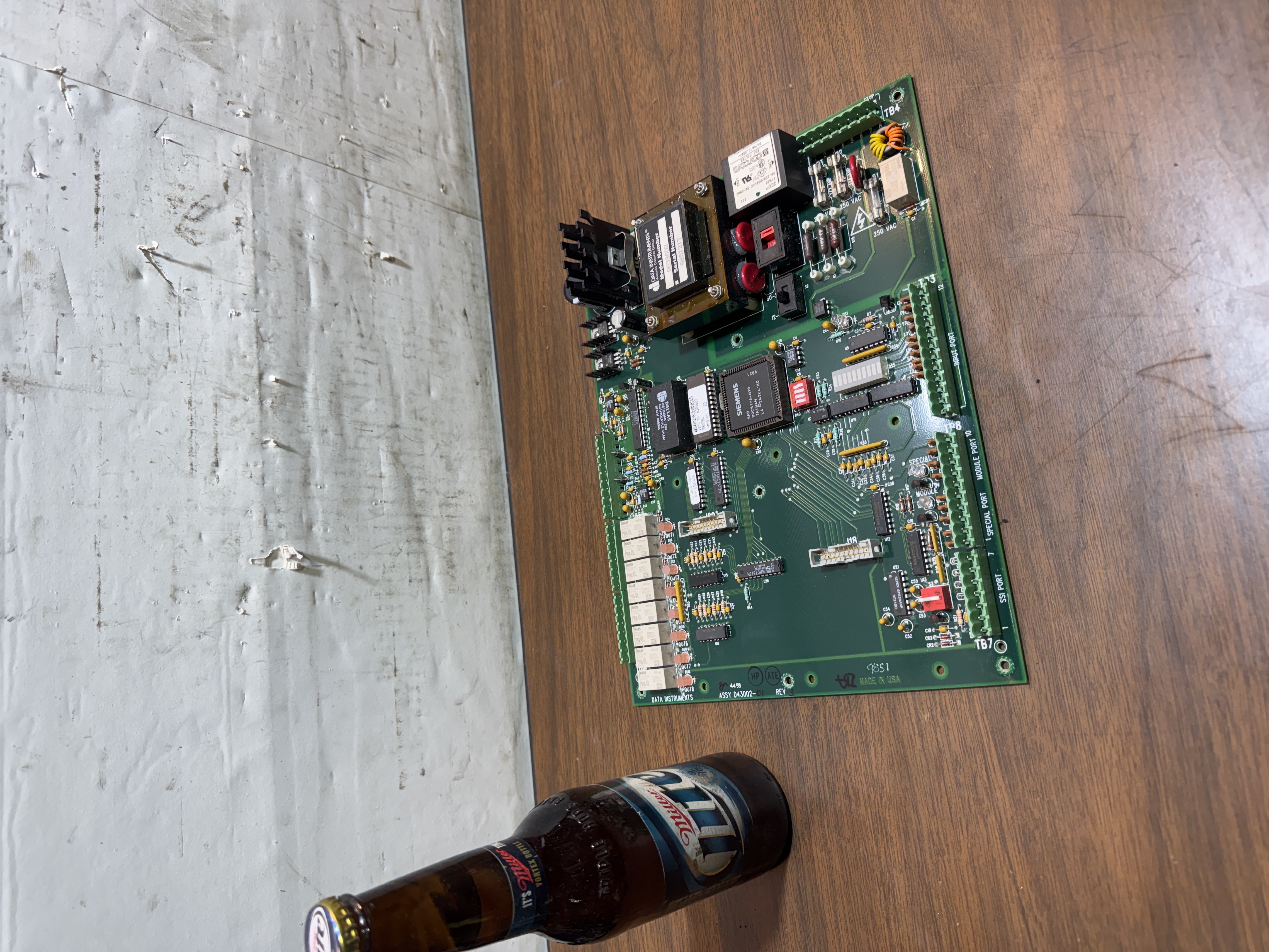 Wintriss/Data Instruments ASSY D43002-01 Industrial Control Board PCB