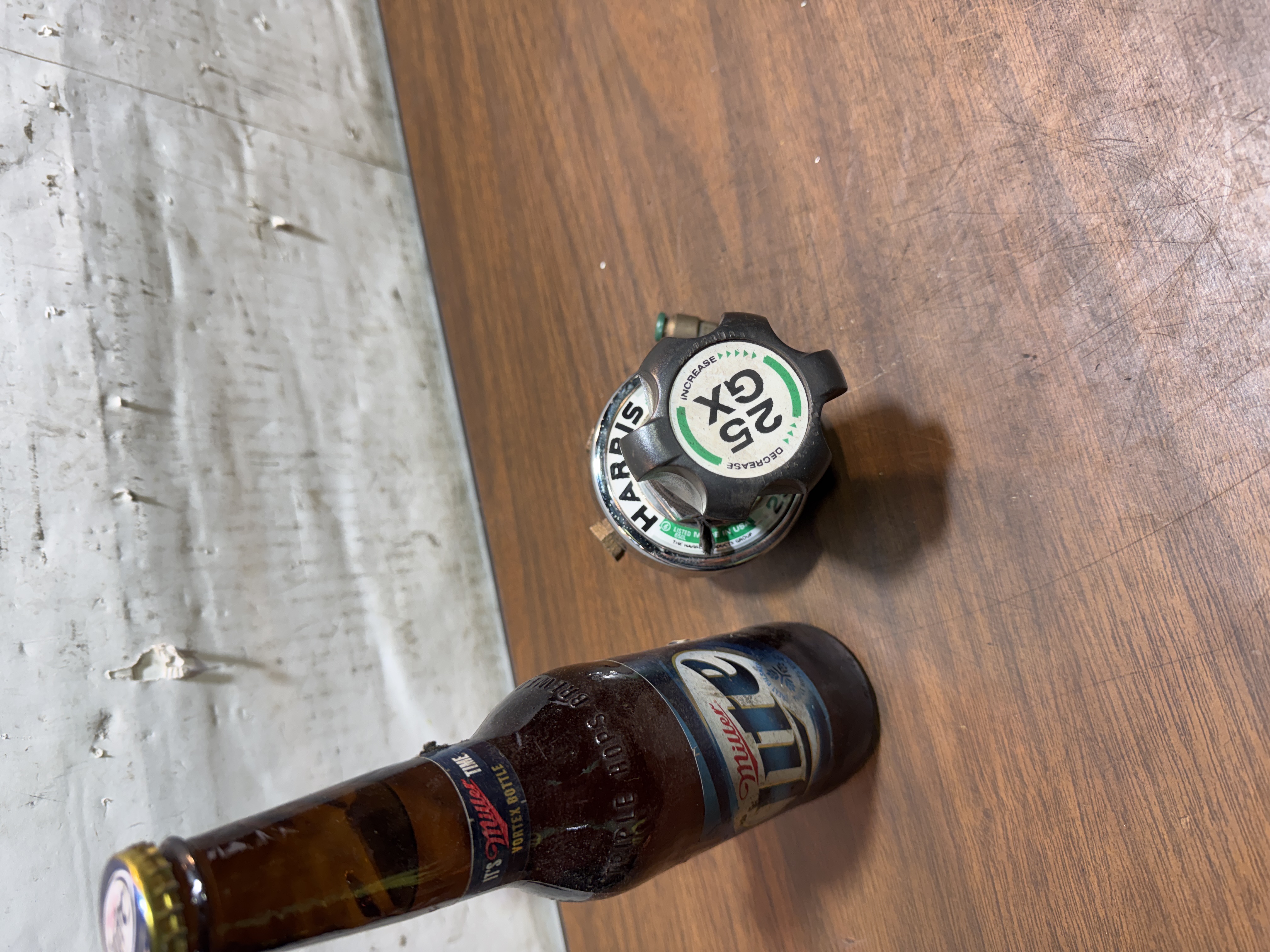 Harris 25GX-145 Gas Regulator/Control Valve Made in USA