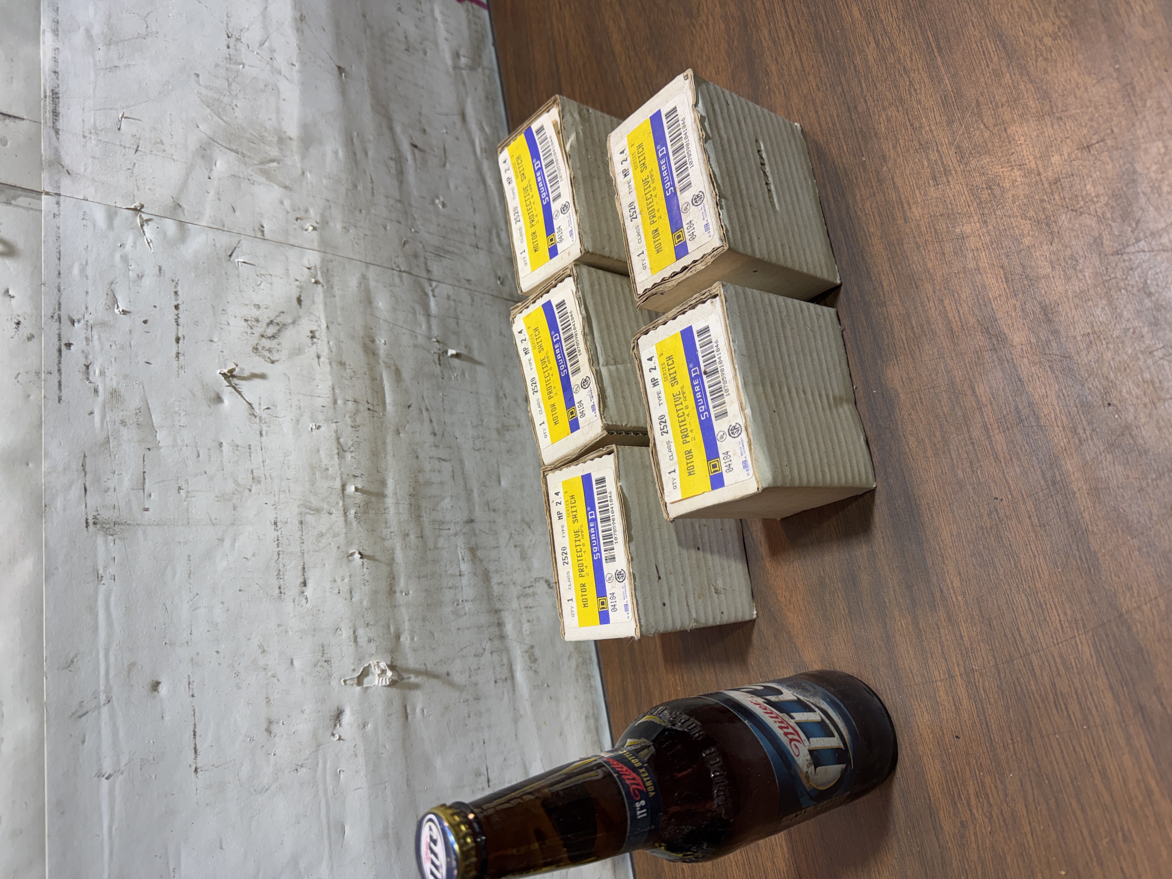 NEW!Lot of 5 Square D Motor Protective Switch MP 2.4 Class 2520