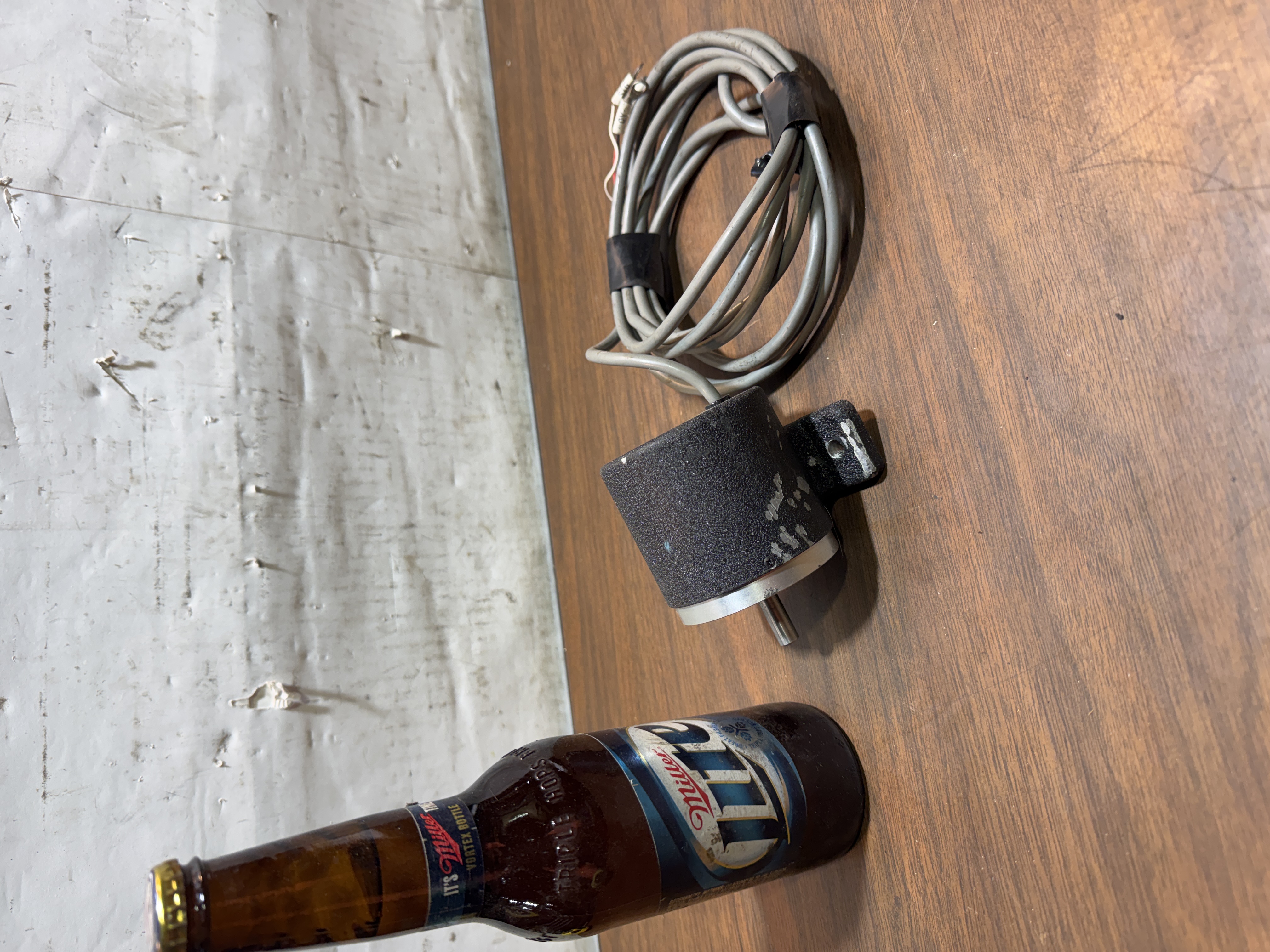 Shimpo RE1B-60 Rotary Encoder 12V w/Cable-Used