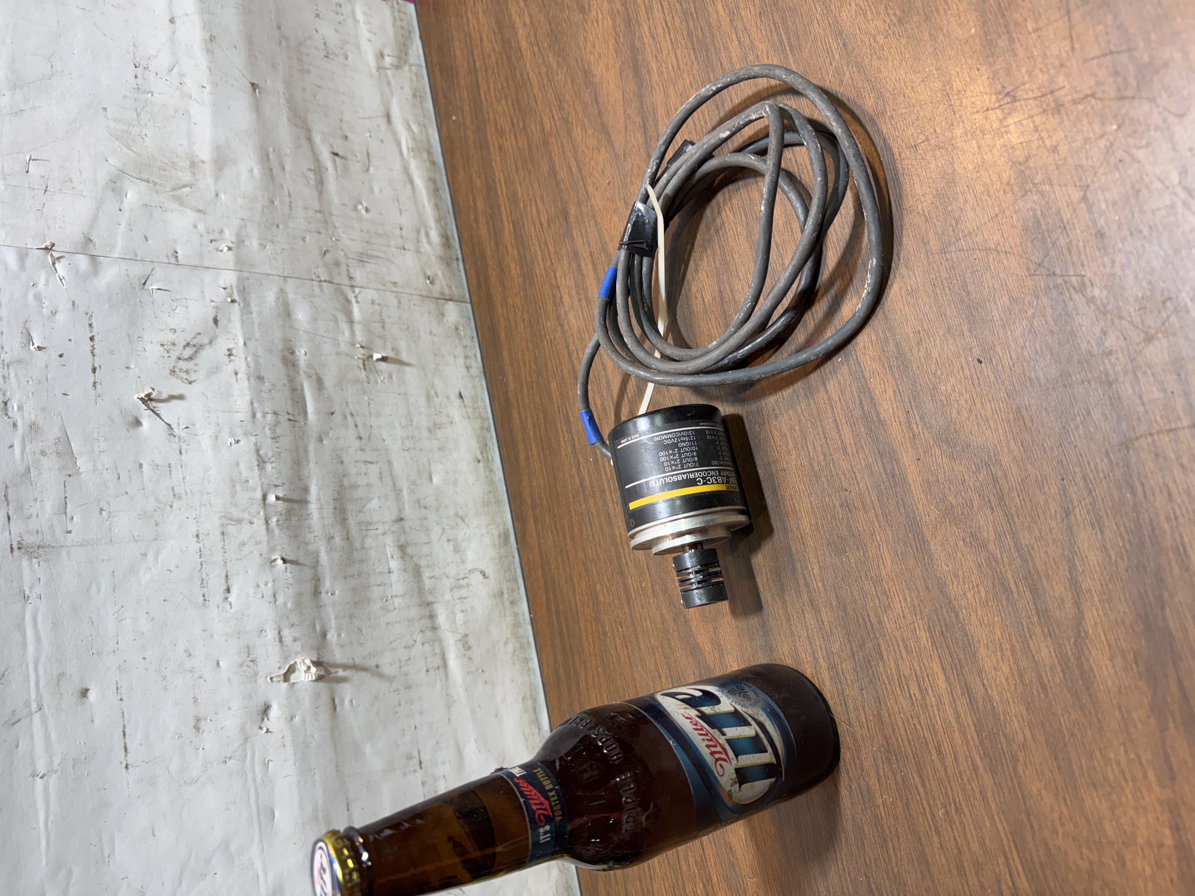 Omron E6F-AB3C-C Rotary Encoder Absolute 360 Res 5-12VDC