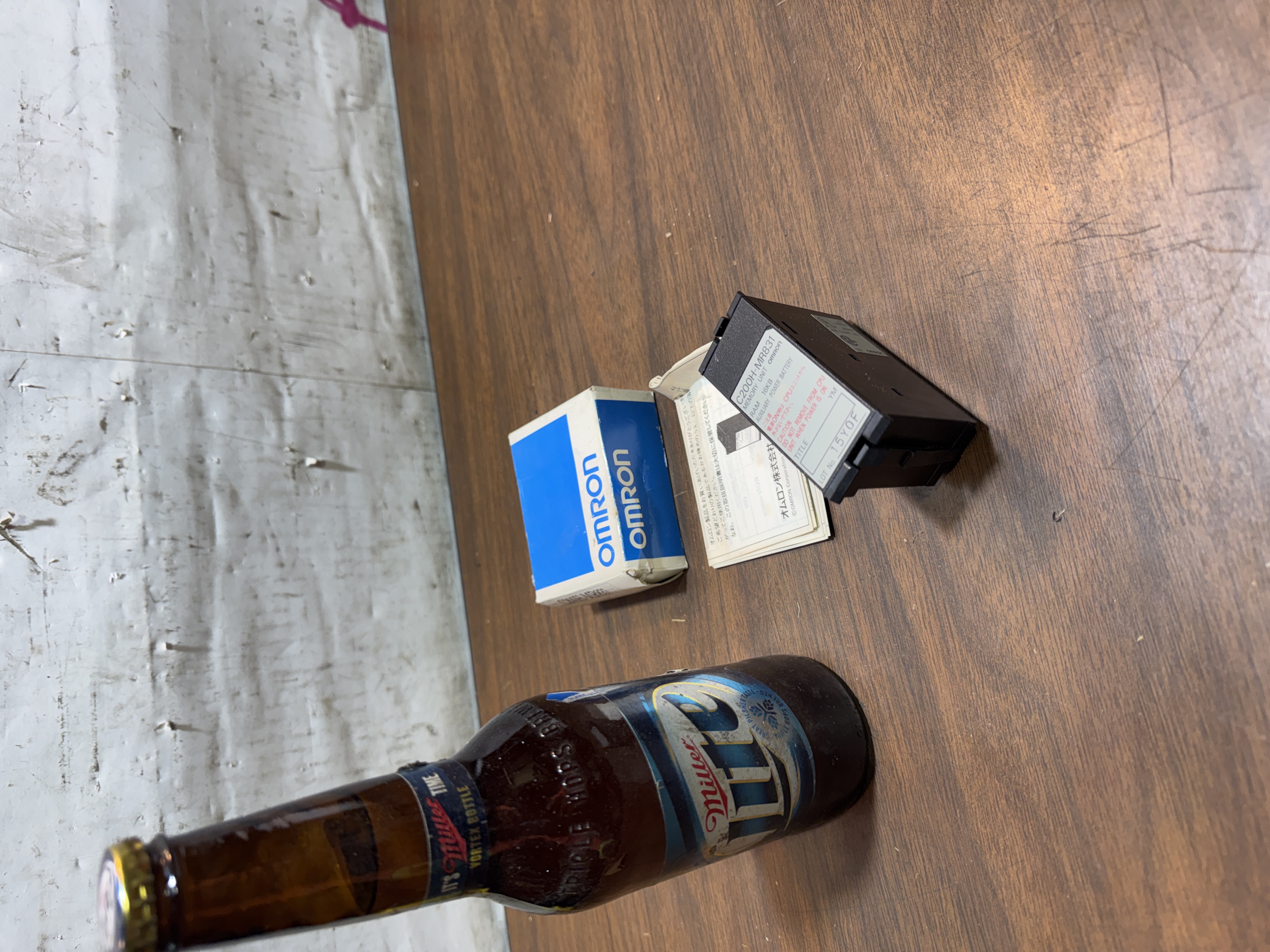 NEW!Omron C200H-MR831 Memory Unit 16KB RAM w/Box/Manual