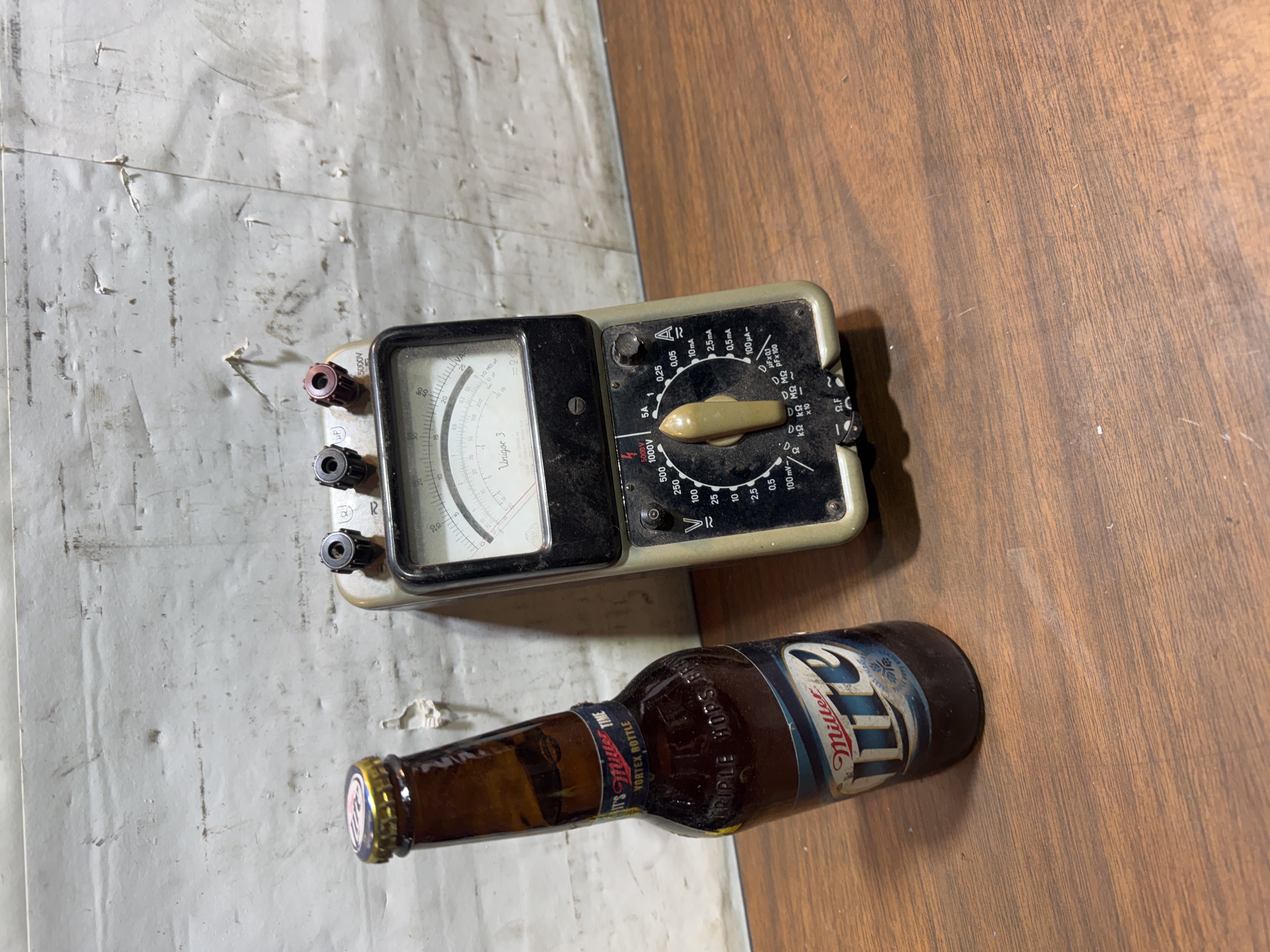 Vintage Goerz Unigor 3 Analog Multimeter Type 226203 5000V Austria