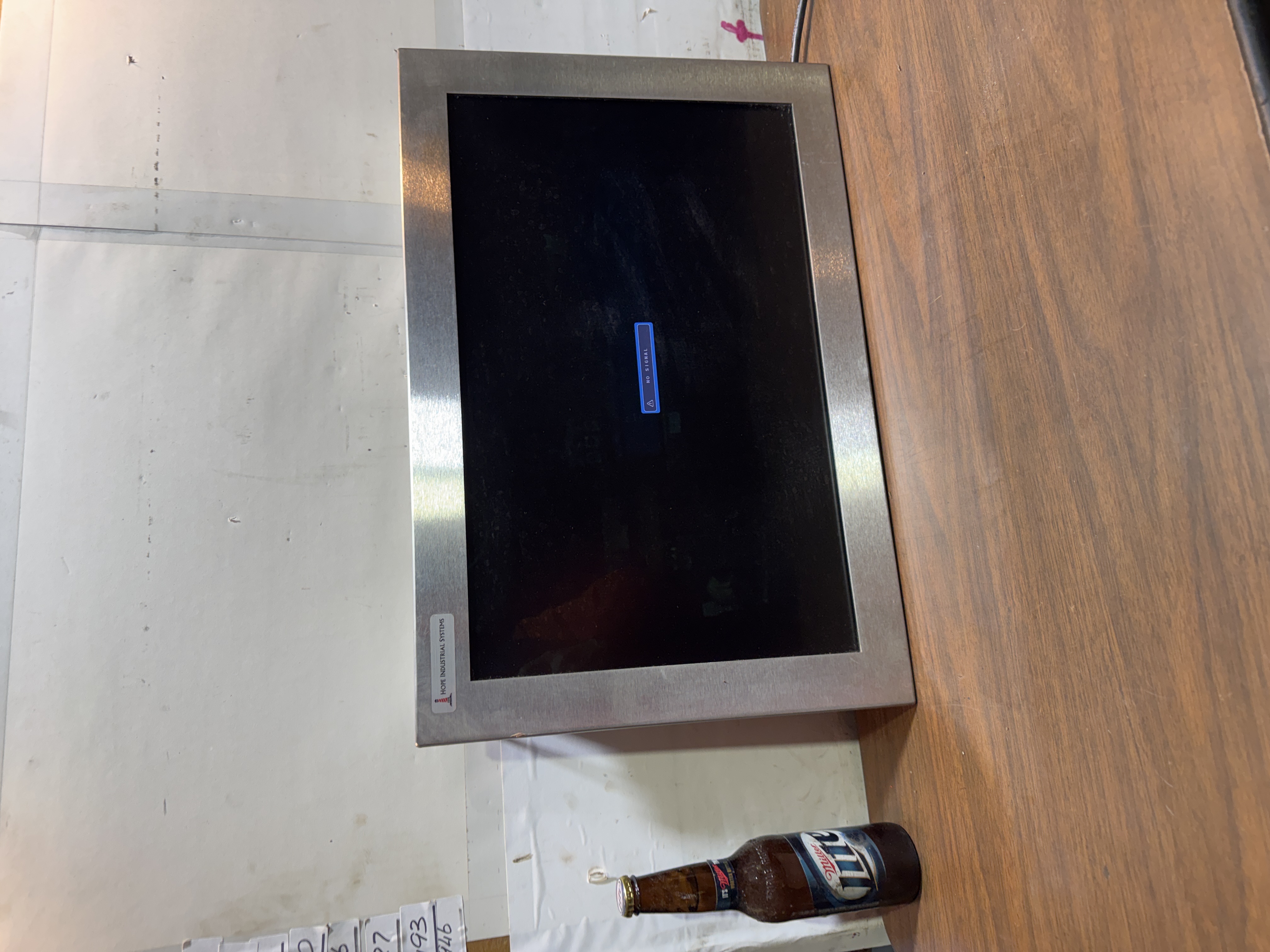 Hope Industrial Systems HIS-ML22-SGAB NEMA 4X 22in Panel Monitor