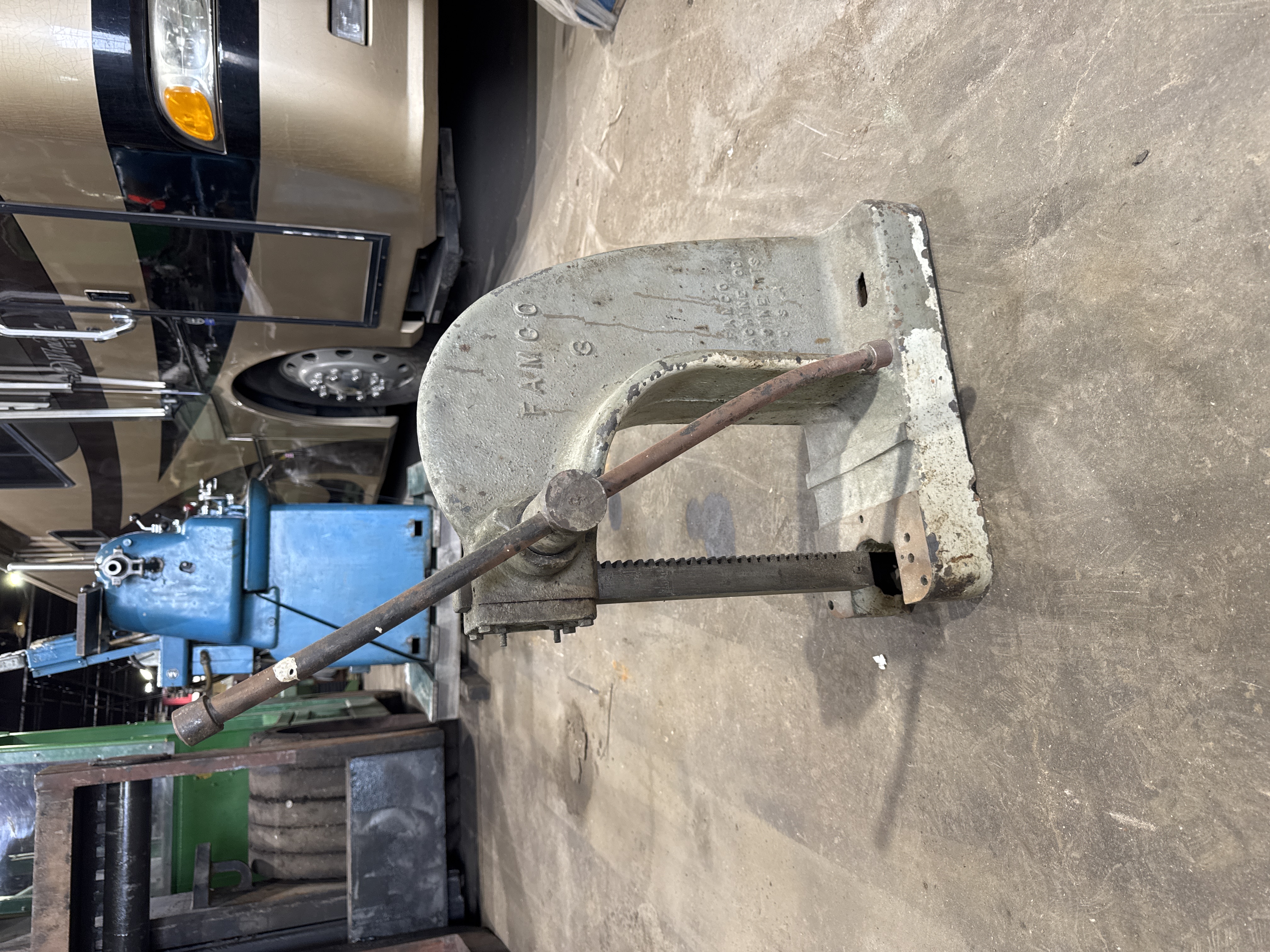 Famco No.3 Arbor Press Heavy Duty Bench Mount USA Made