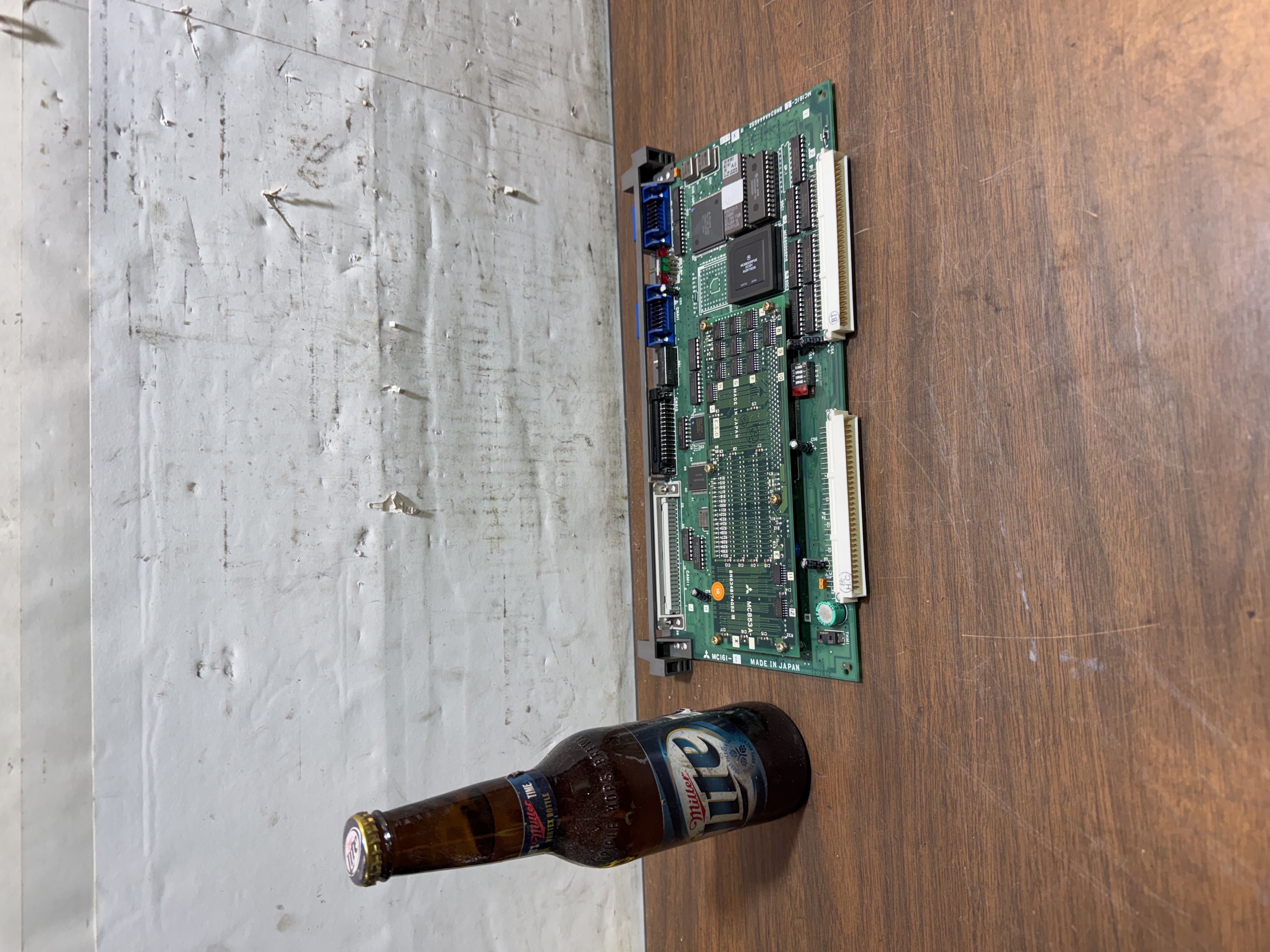 Mitsubishi MC161-1 Board w/MC853A Daughterboard Made in Japan